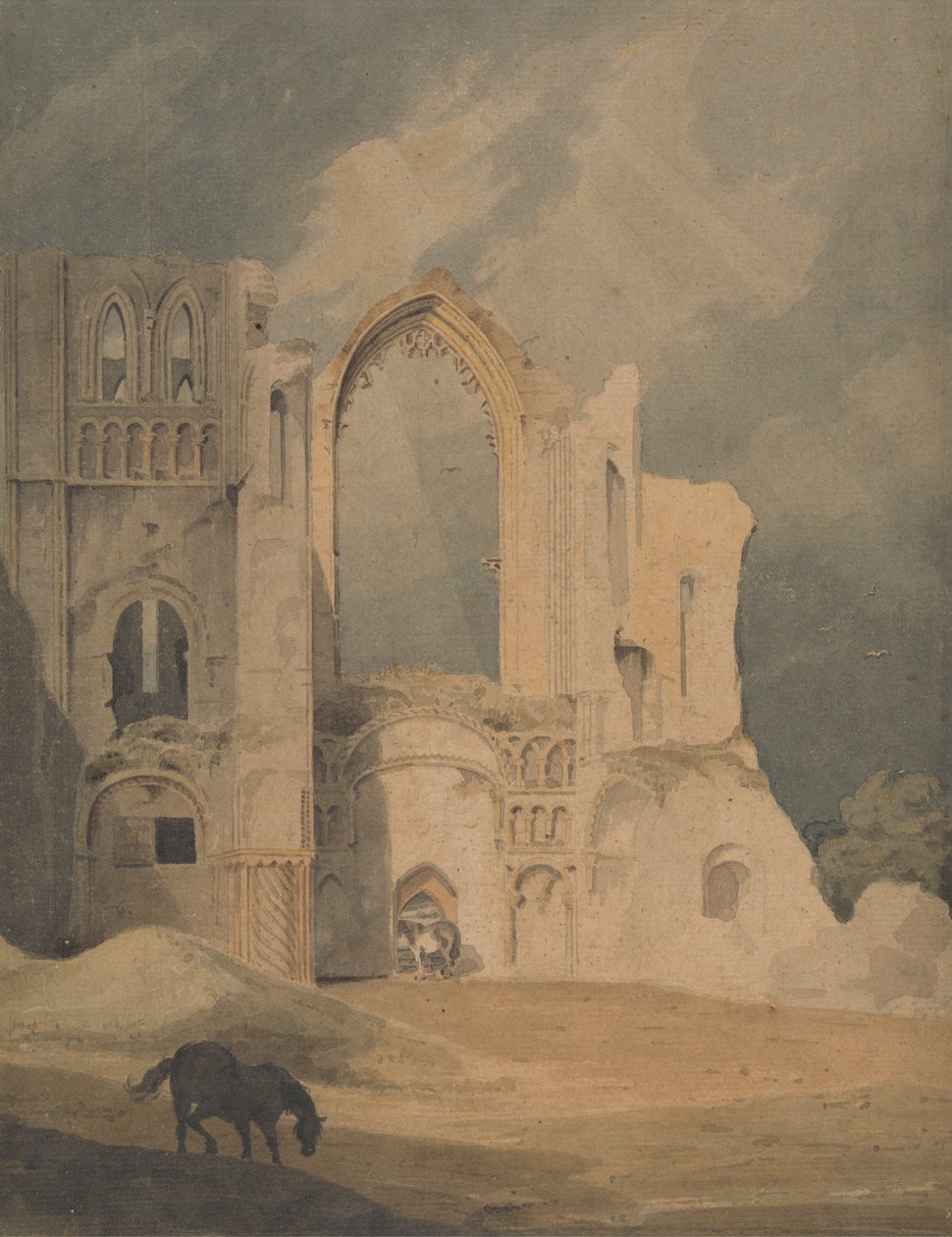 Castle Acre Priory door John Thirtle