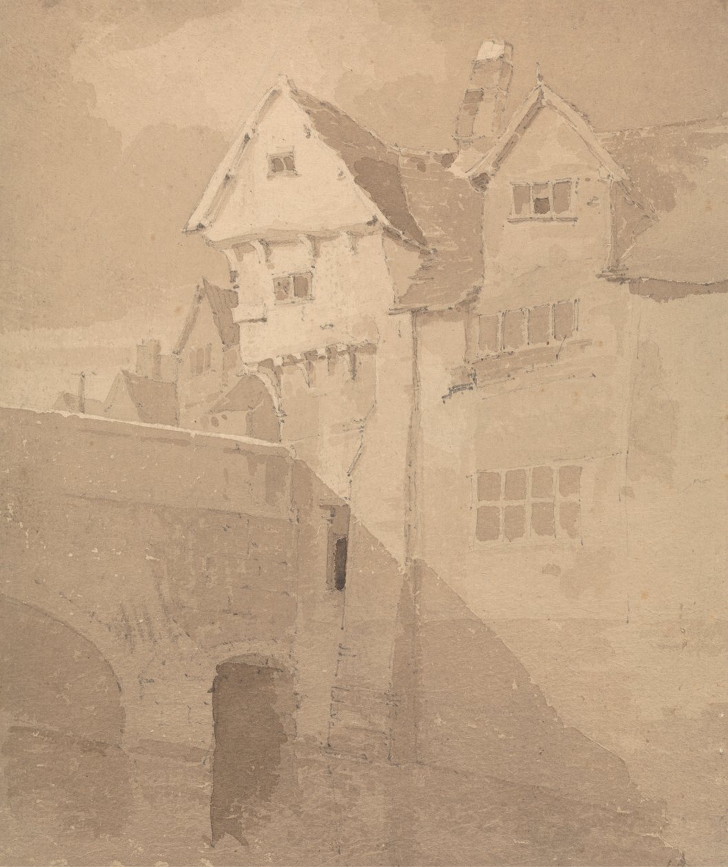 Fye Bridge, Norwich door John Thirtle