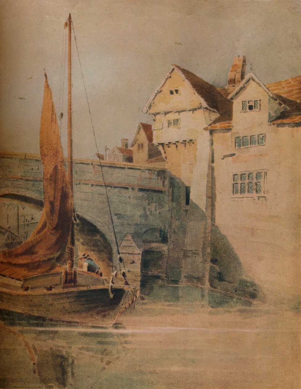 Fye Bridge, Norwich door John Thirtle