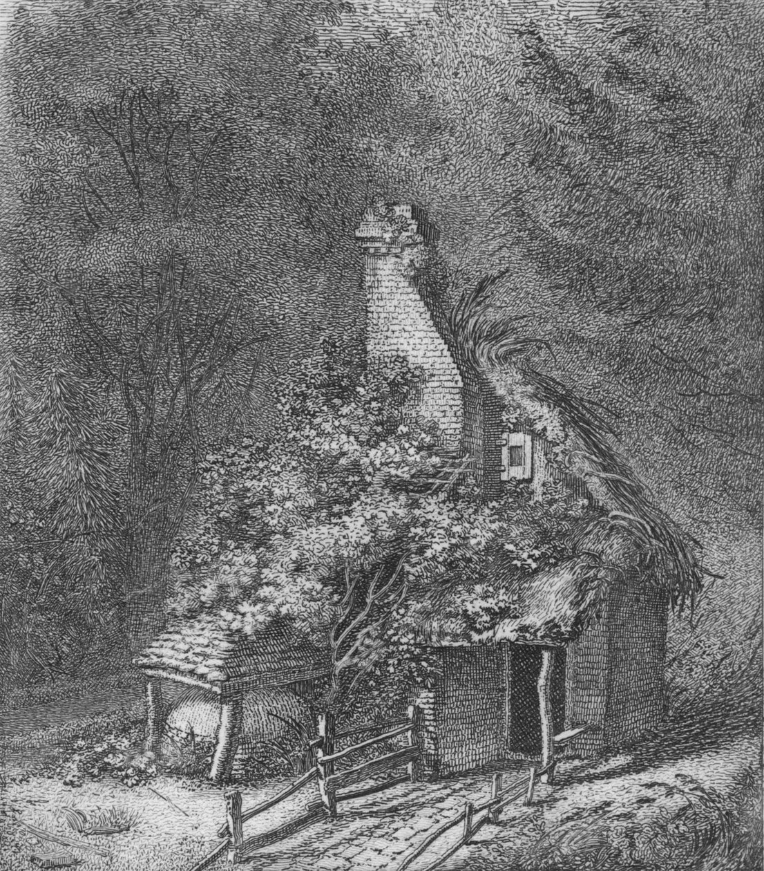 Bij Clandon, Surrey, 1797 door John Thomas Smith
