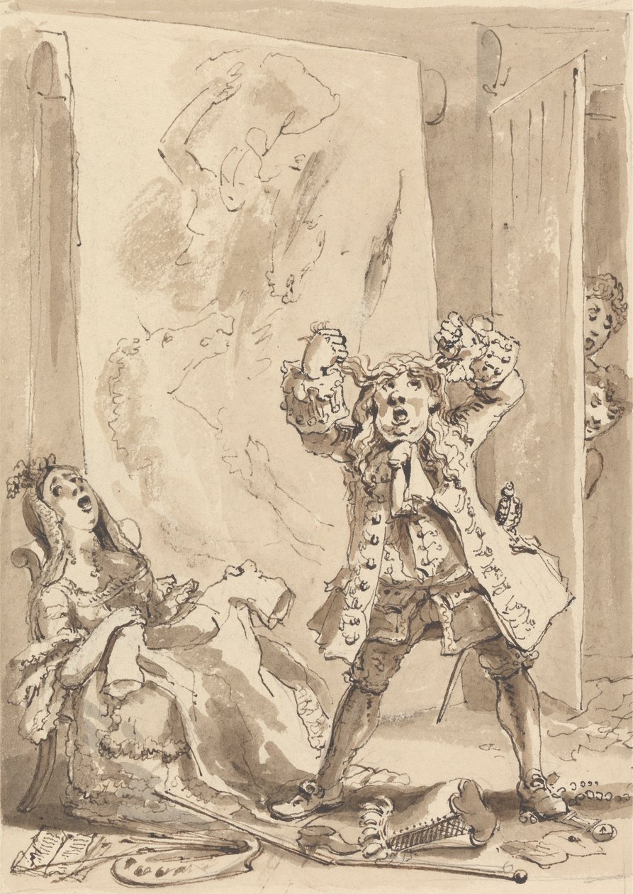 Het blootgestelde hemd door John Thomas Smith