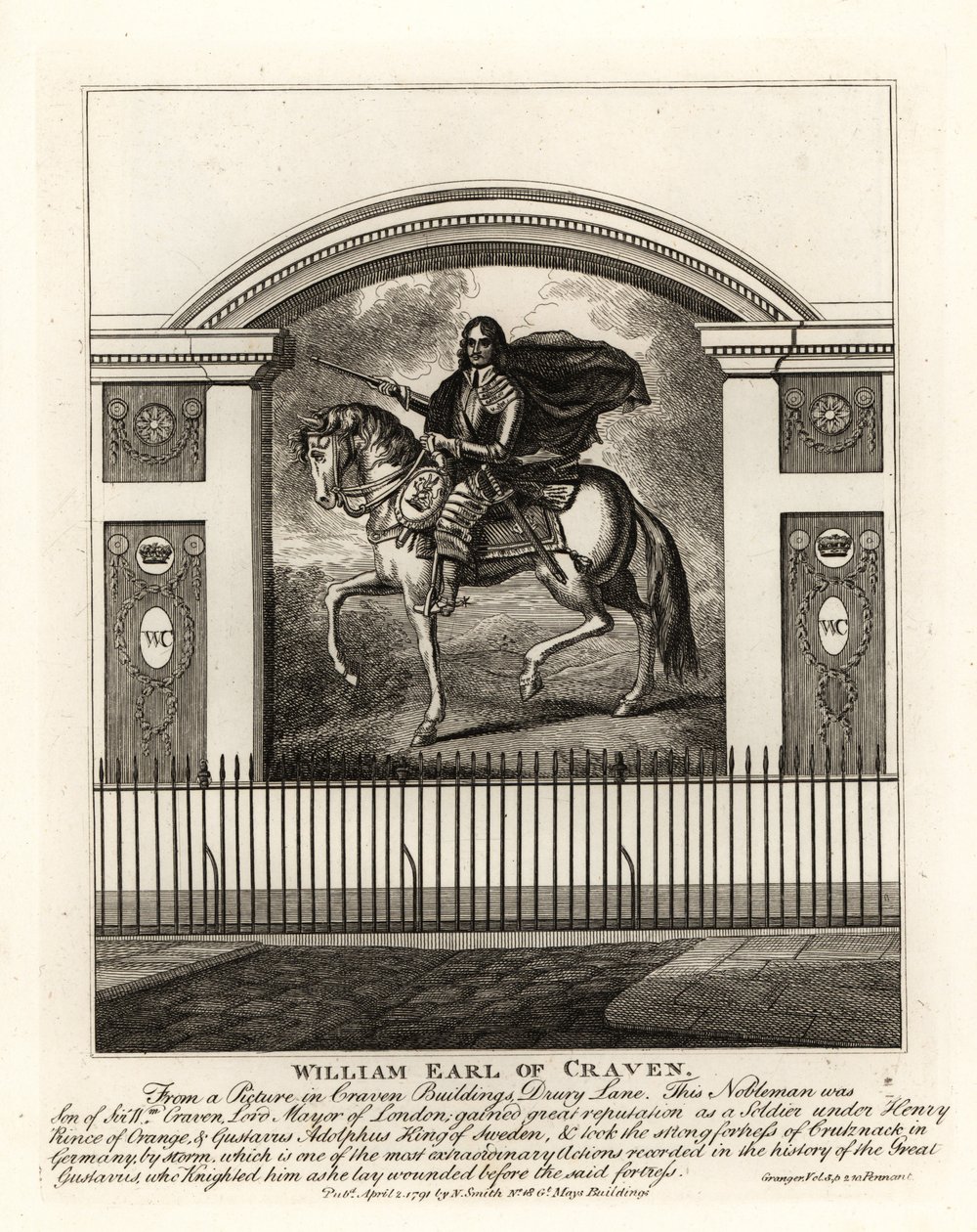 William Craven door John Thomas Smith