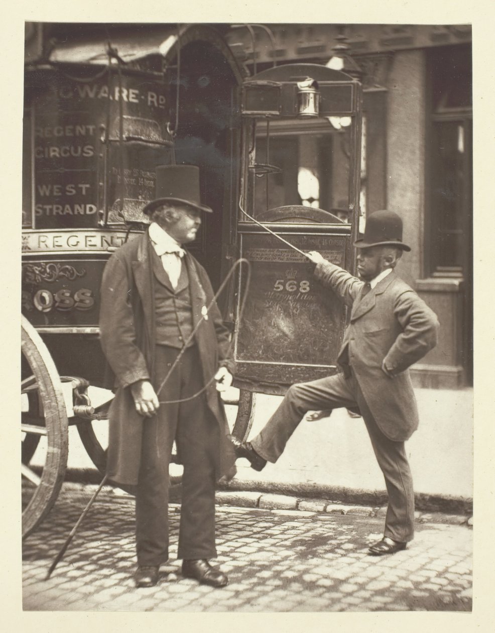 Gietijzeren Billy, 1881 door John Thomson