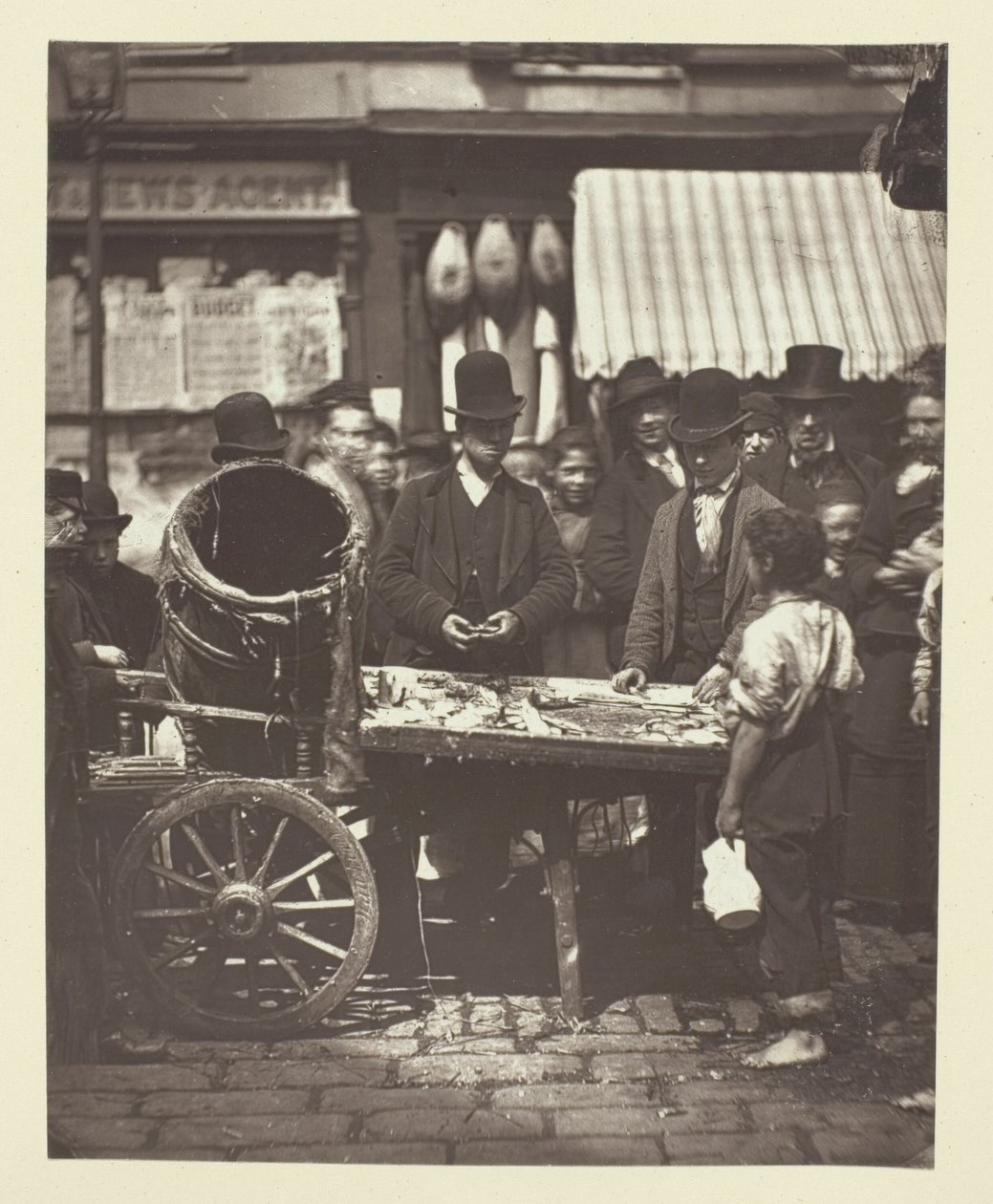Goedkope vis van St. Giles door John Thomson