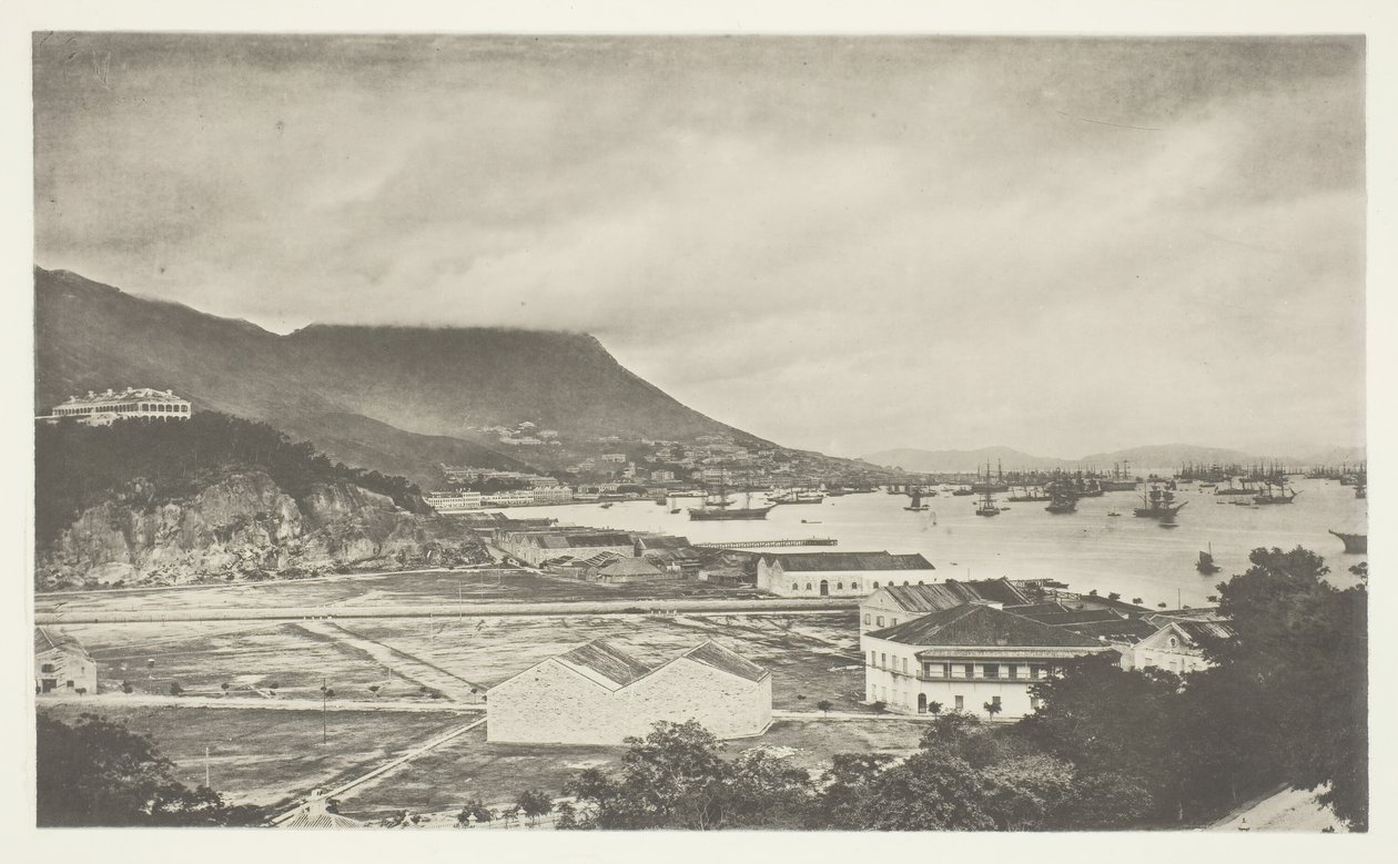 Stad Victoria, Hong-Kong, c. 1868 door John Thomson