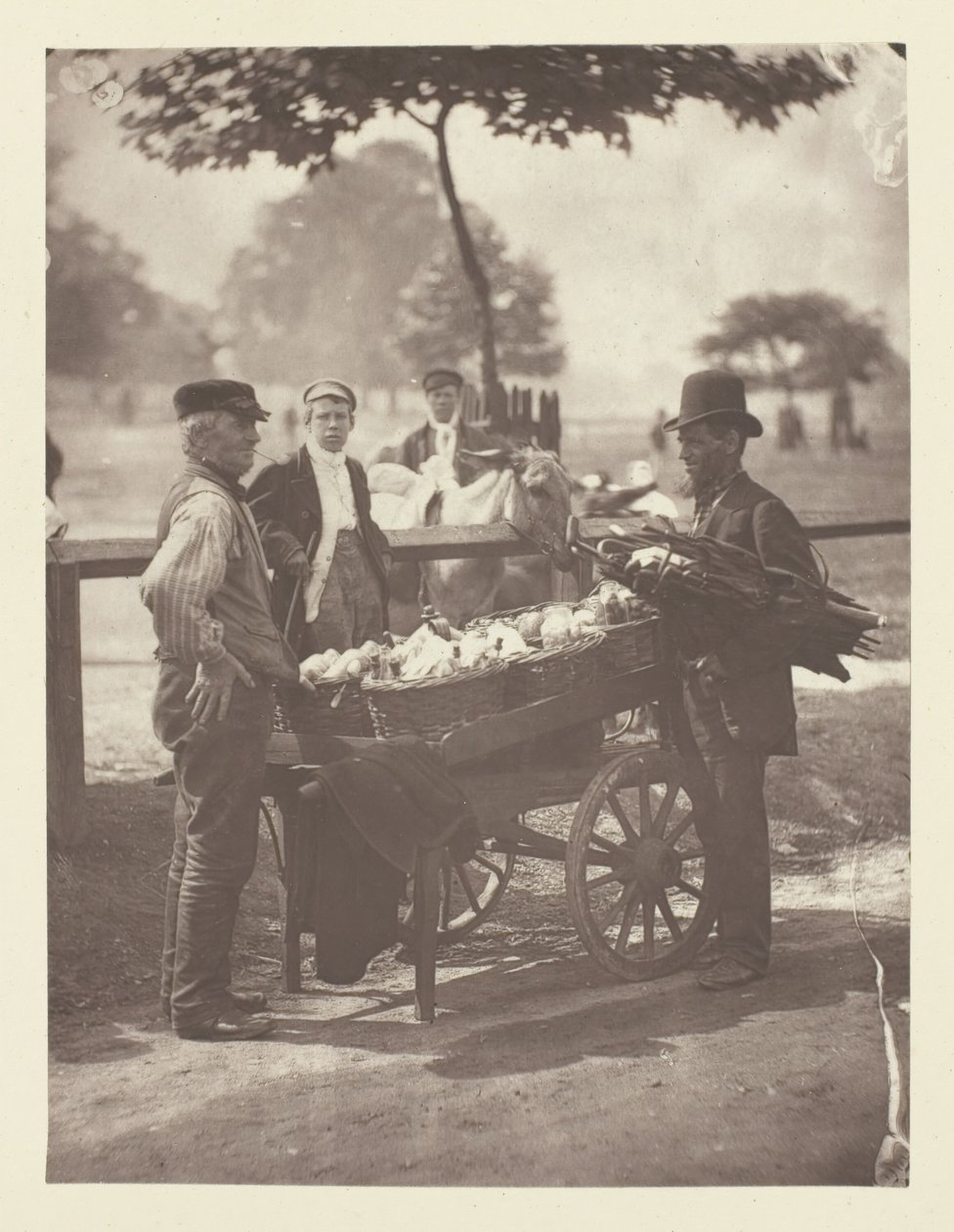 Mush-Fakers en Ginger-Beer Makers, 1881 door John Thomson