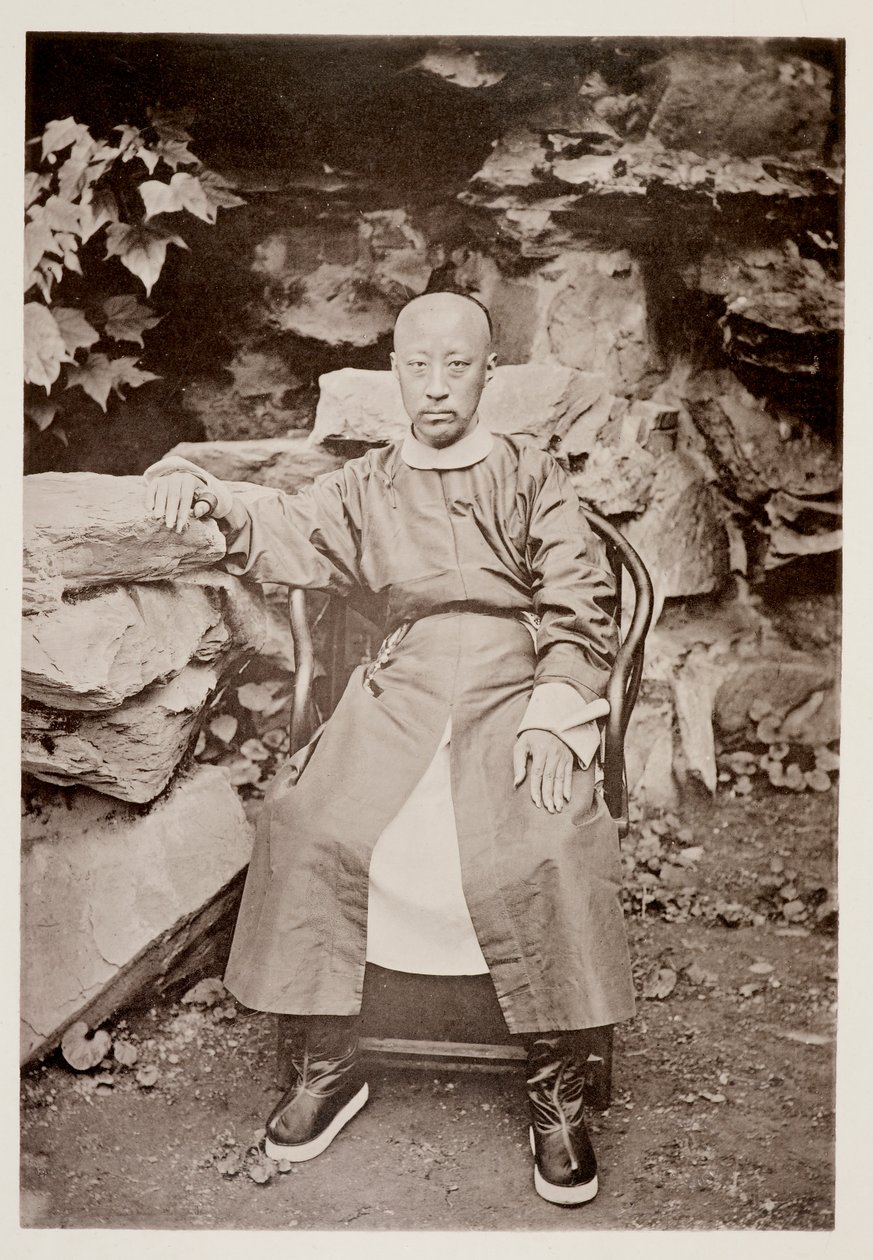 Prins Kung, Peking, c. 1872 door John Thomson