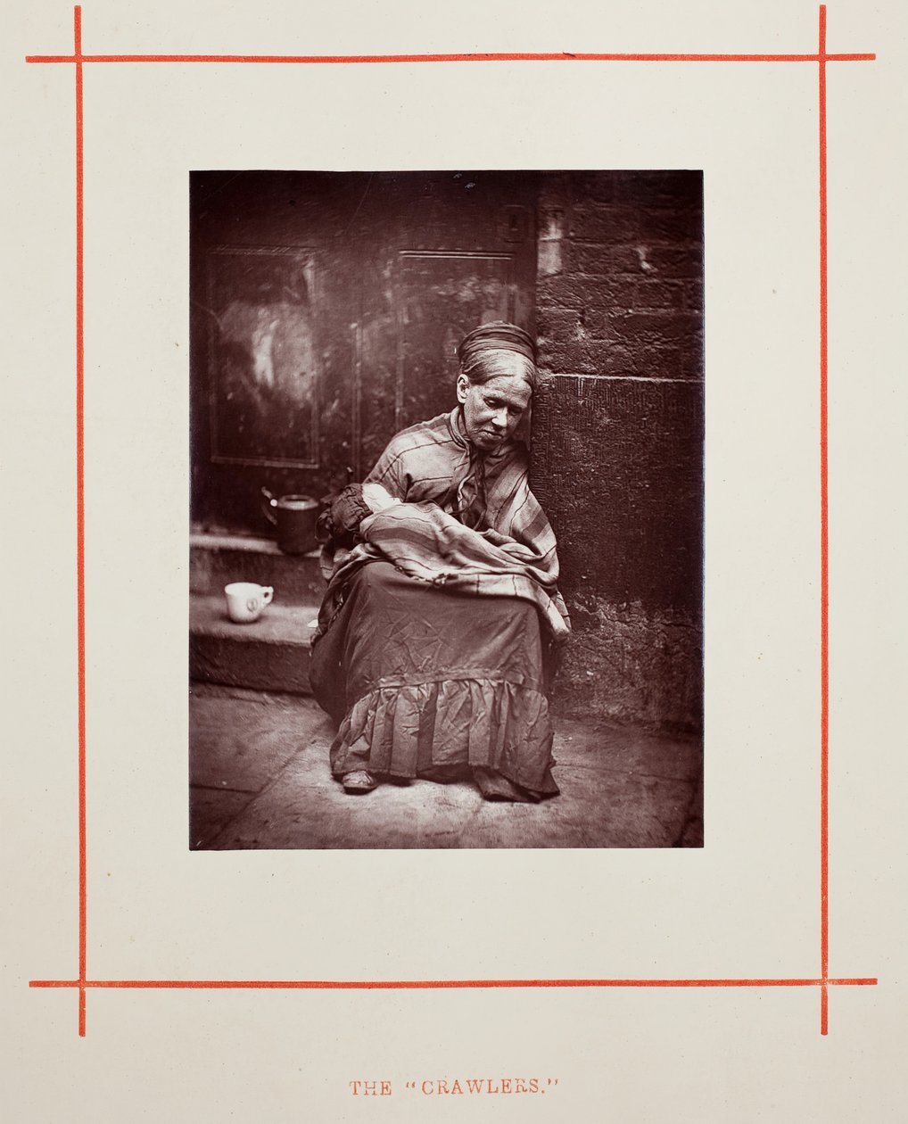 De kruipers, 1877 door John Thomson