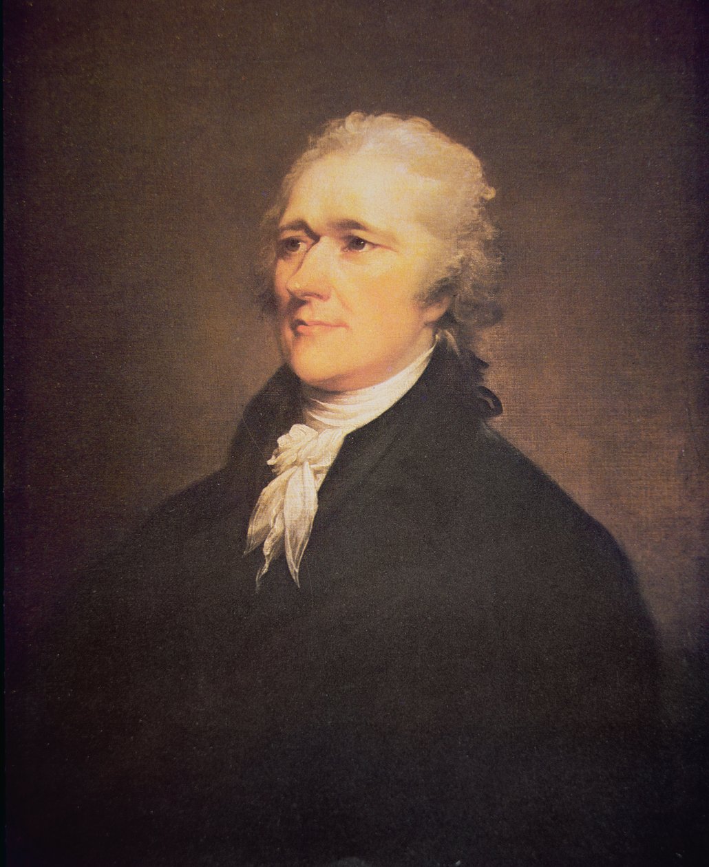 Alexander Hamilton (1755-1804) c.1806 door John Trumbull