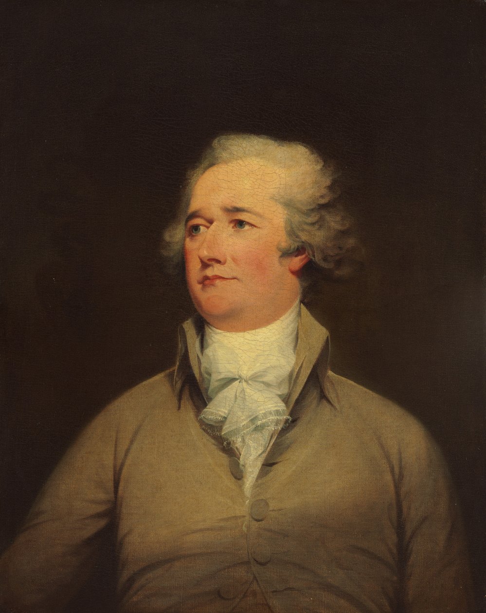 Alexander Hamilton door John Trumbull