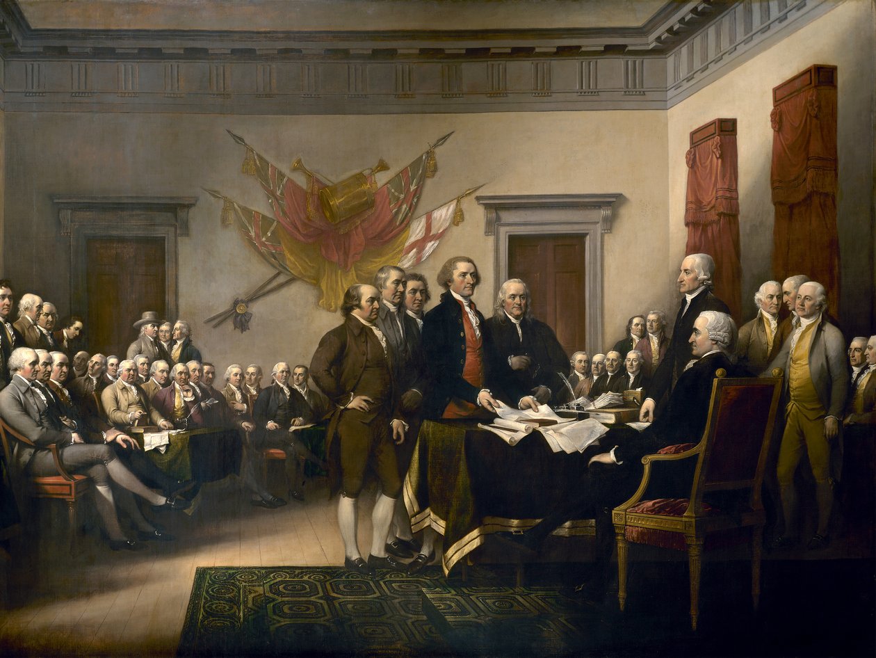 Verklaring van Onafhankelijkheid door John Trumbull