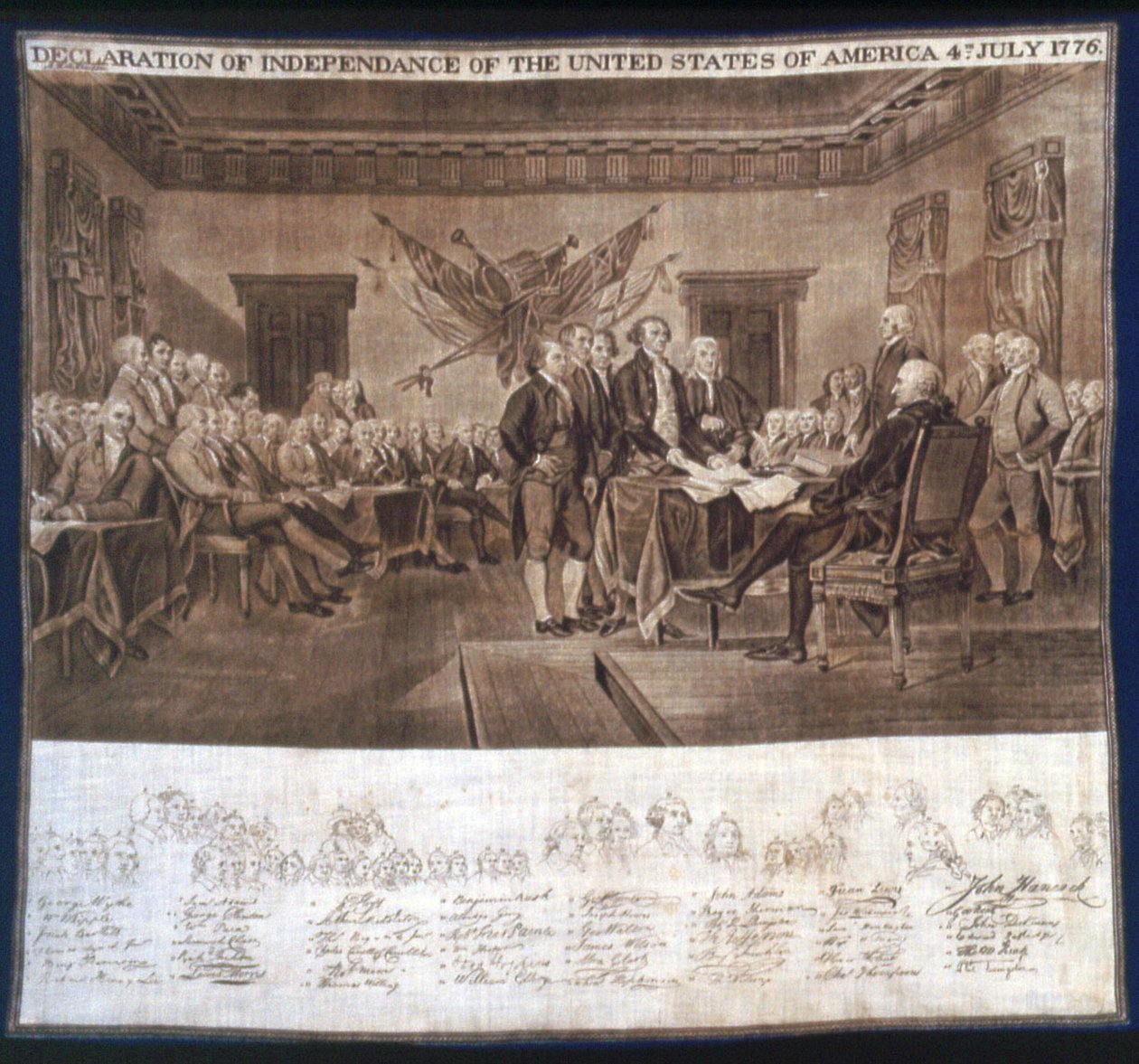 Zakdoek door John Trumbull