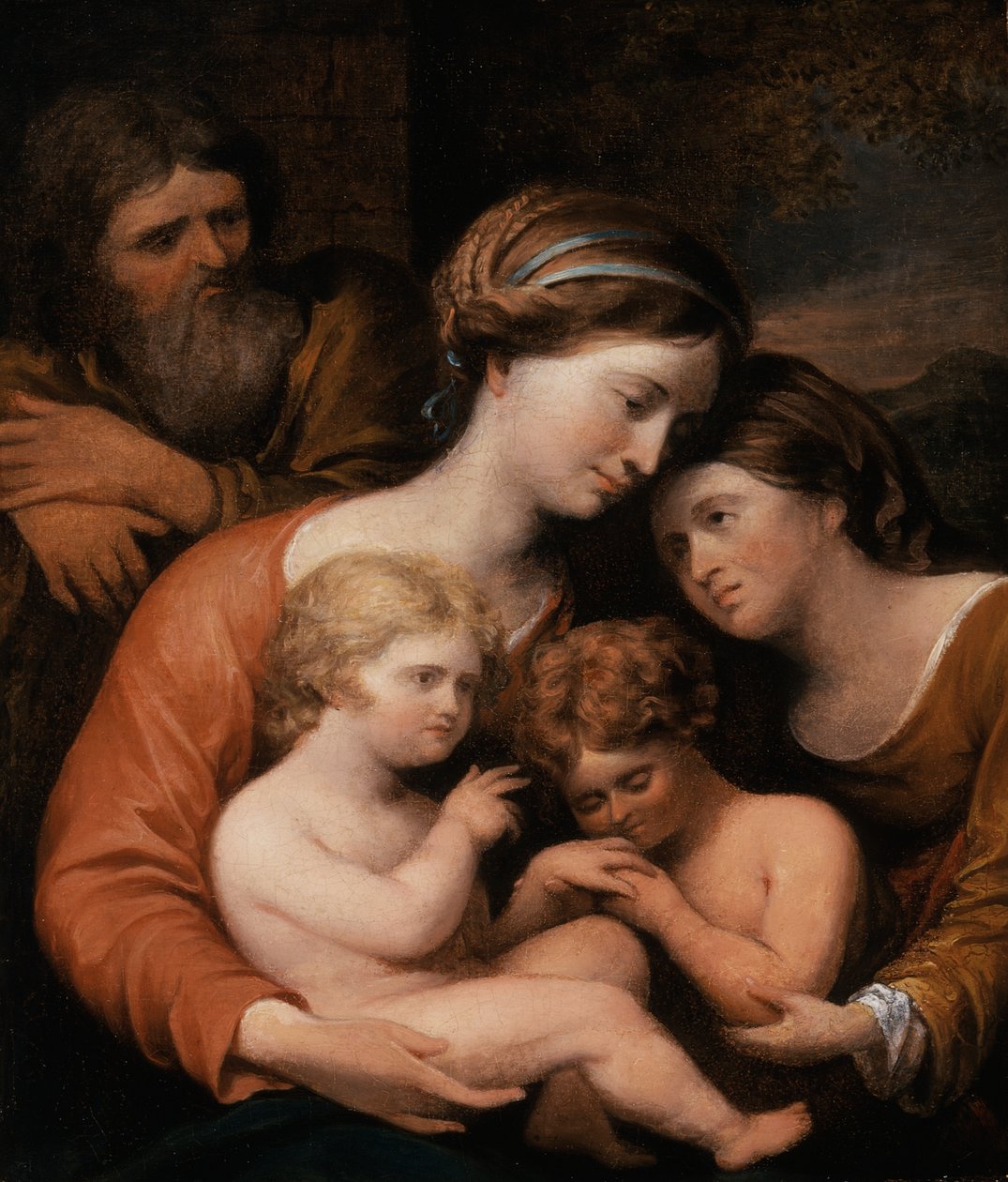 Heilige Familie door John Trumbull
