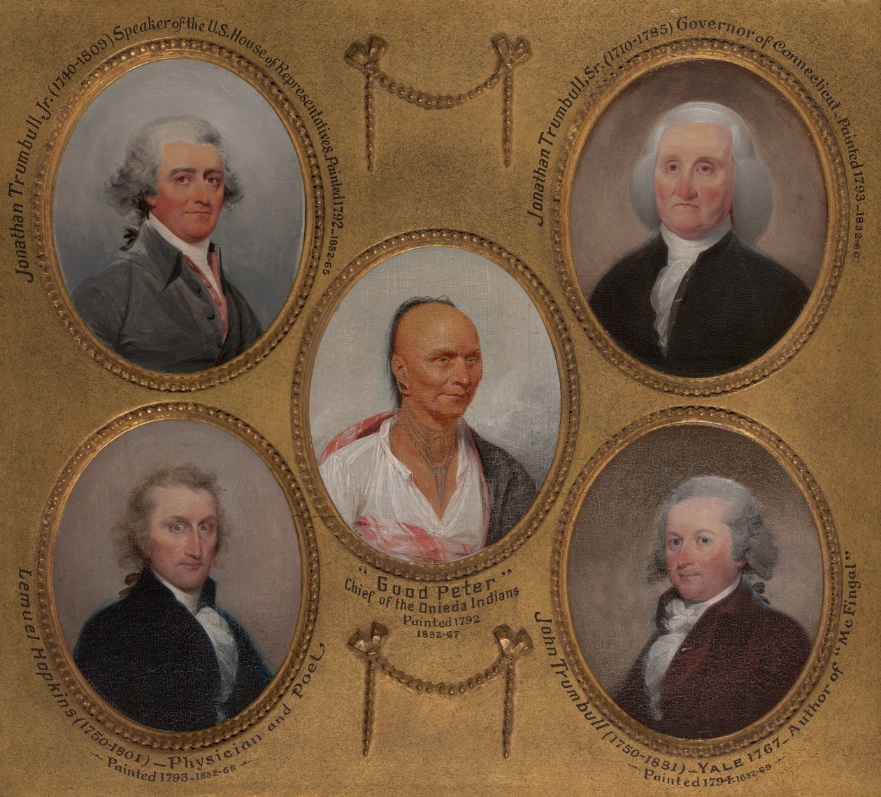 Jonathan Trumbull, Sr. (1710) door John Trumbull