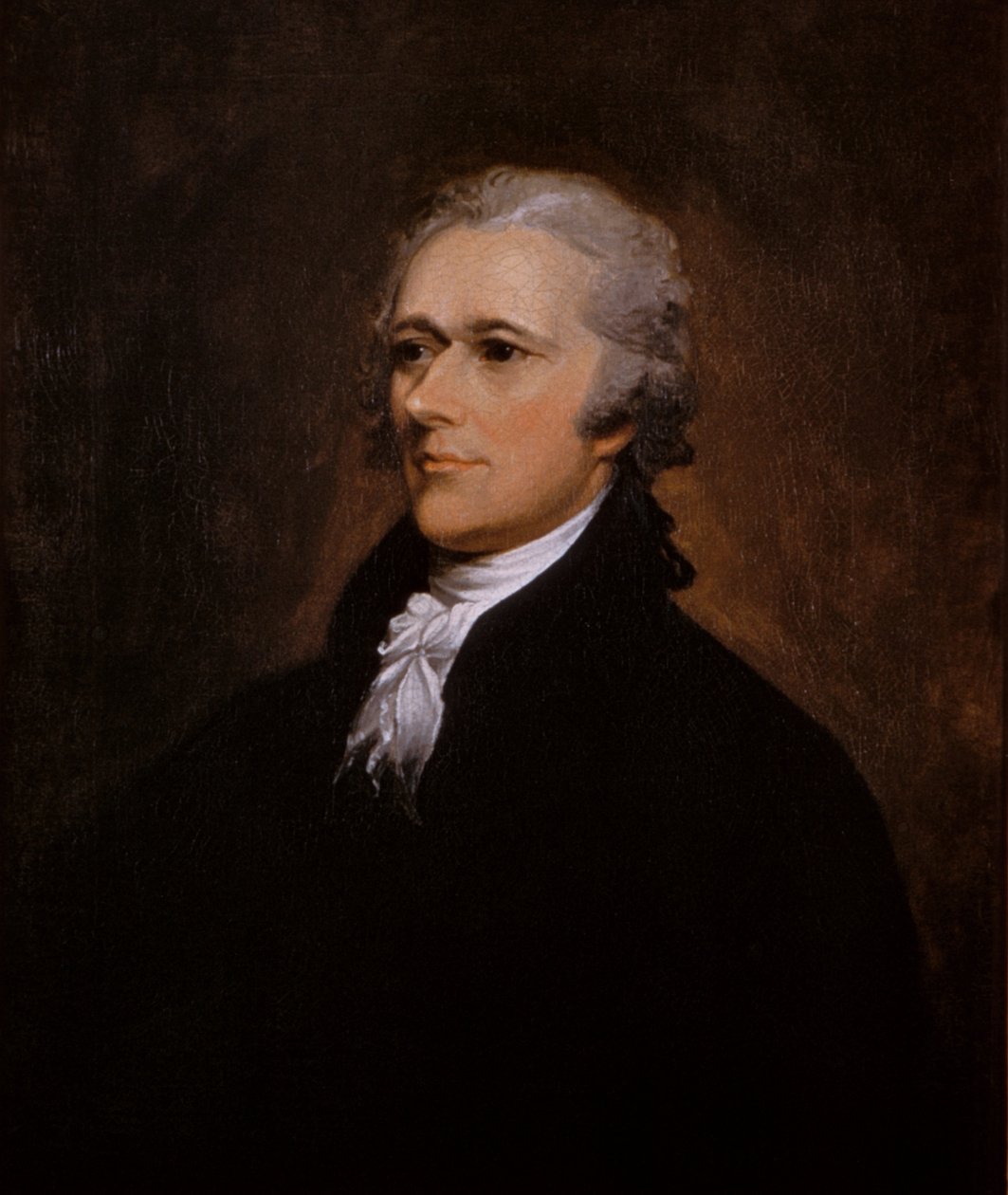 Portret van Alexander Hamilton door John Trumbull