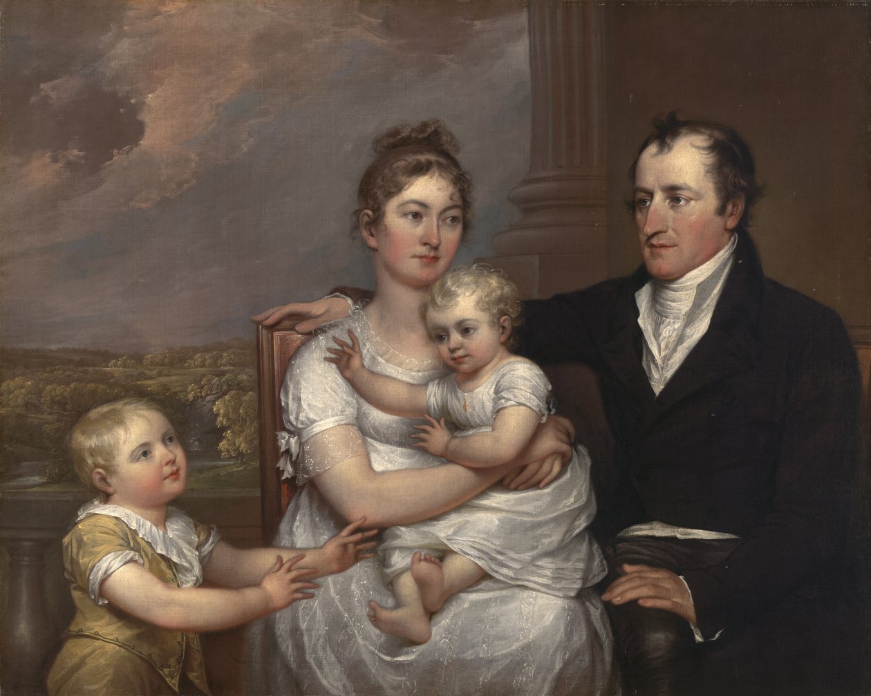 De Familie Vernet door John Trumbull