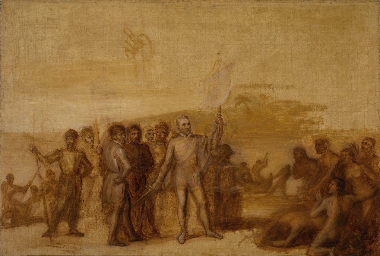De landing van Columbus door John Vanderlyn