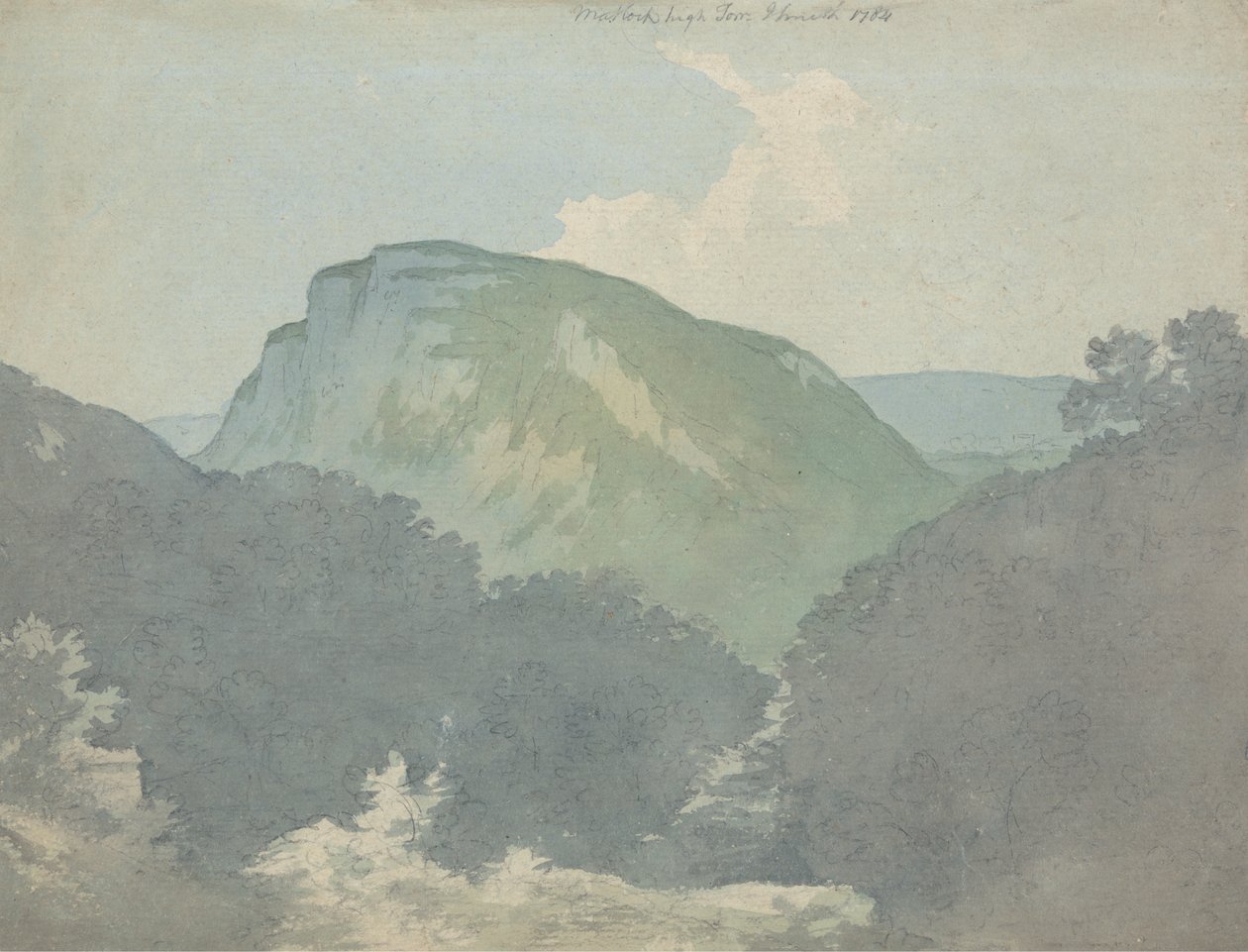 Matlock High Tor door John Warwick Smith