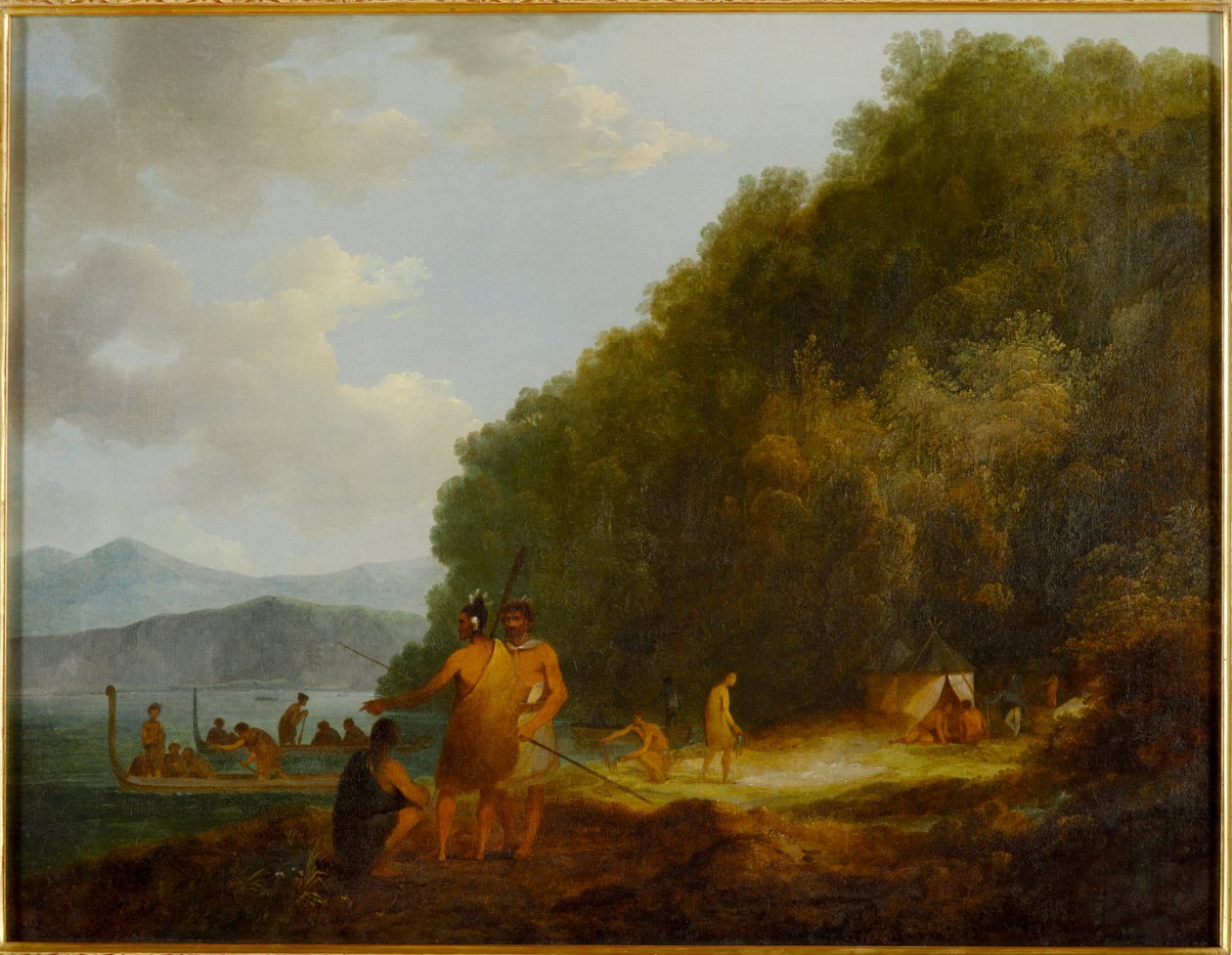 Ship Cove, Queen Charlotte Sound door John Webber