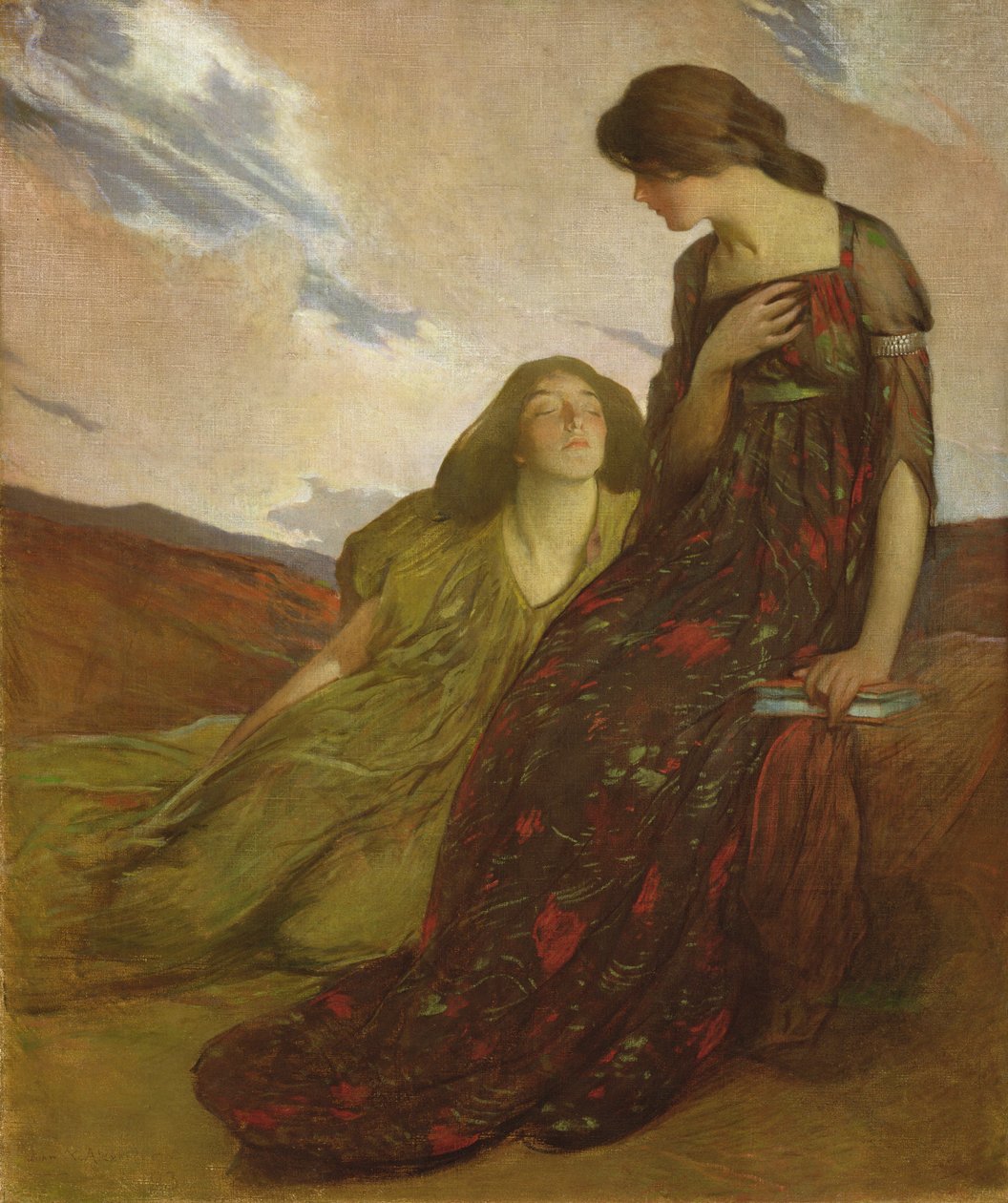 Herinneringen door John White Alexander
