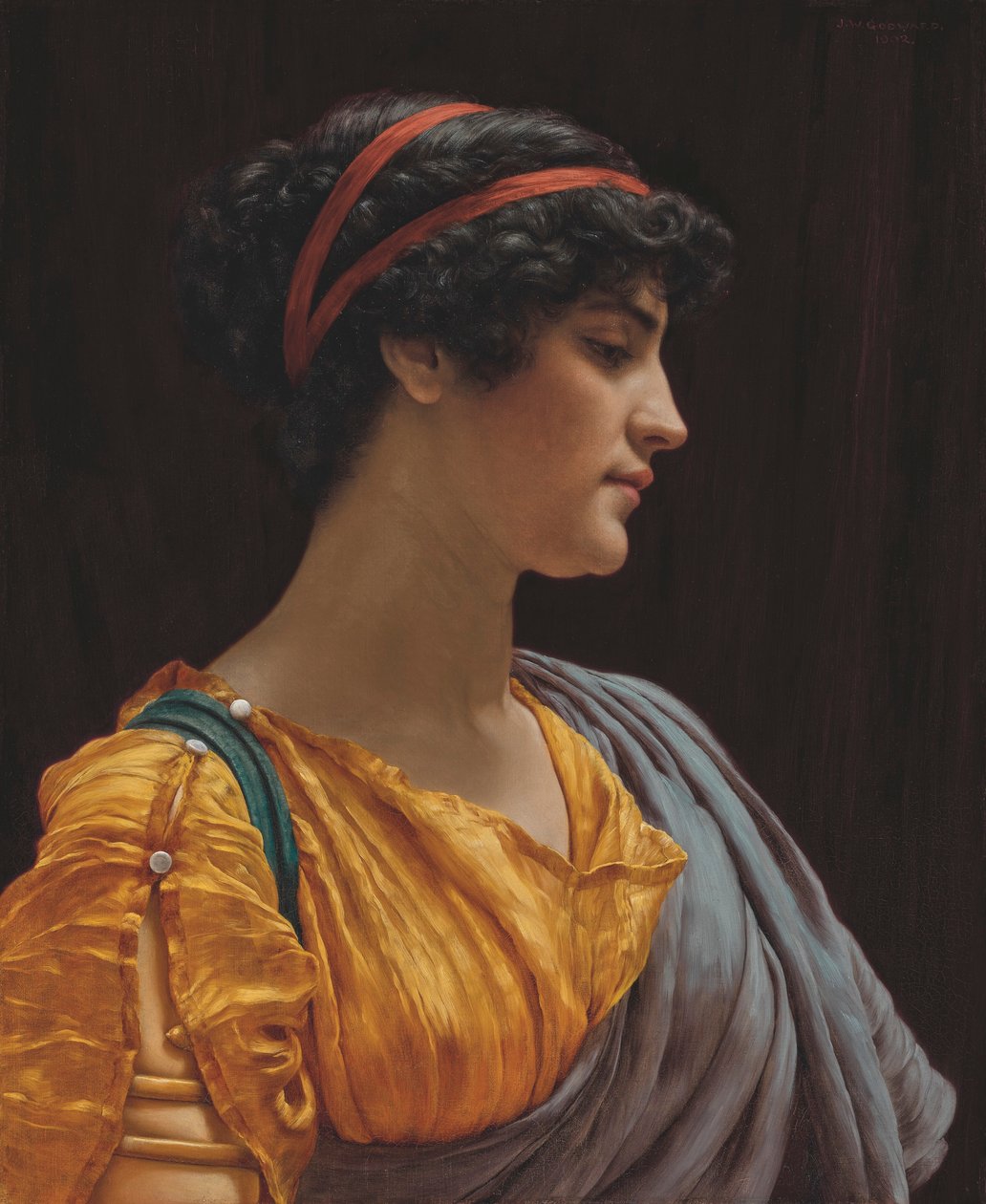Cynthia door John William Godward