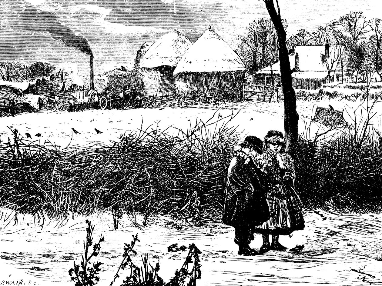 Winter, jaren 1860 door John William North