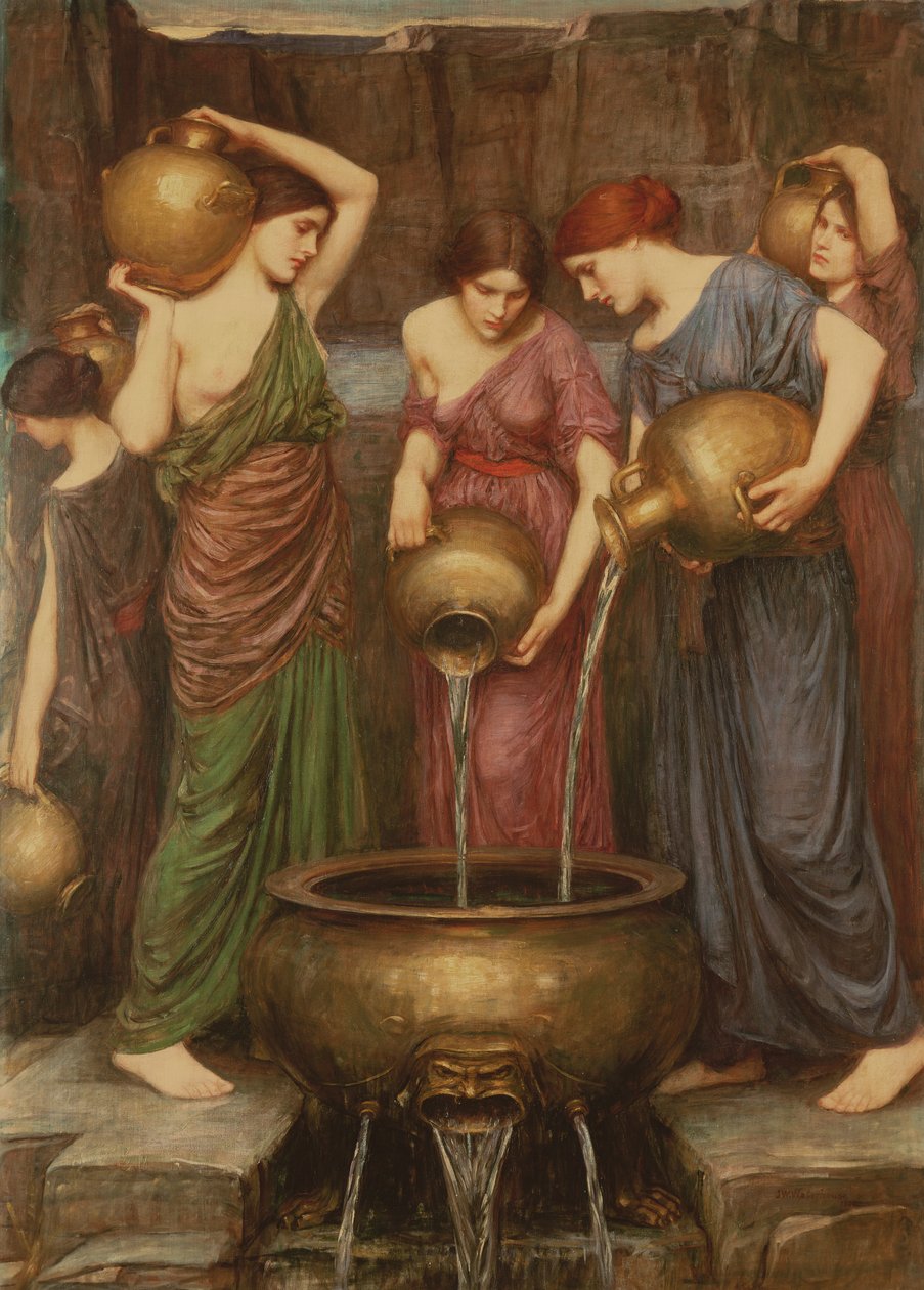 Danaiden door John William Waterhouse