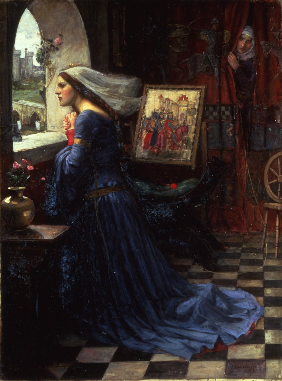Schone Rosamund door John William Waterhouse