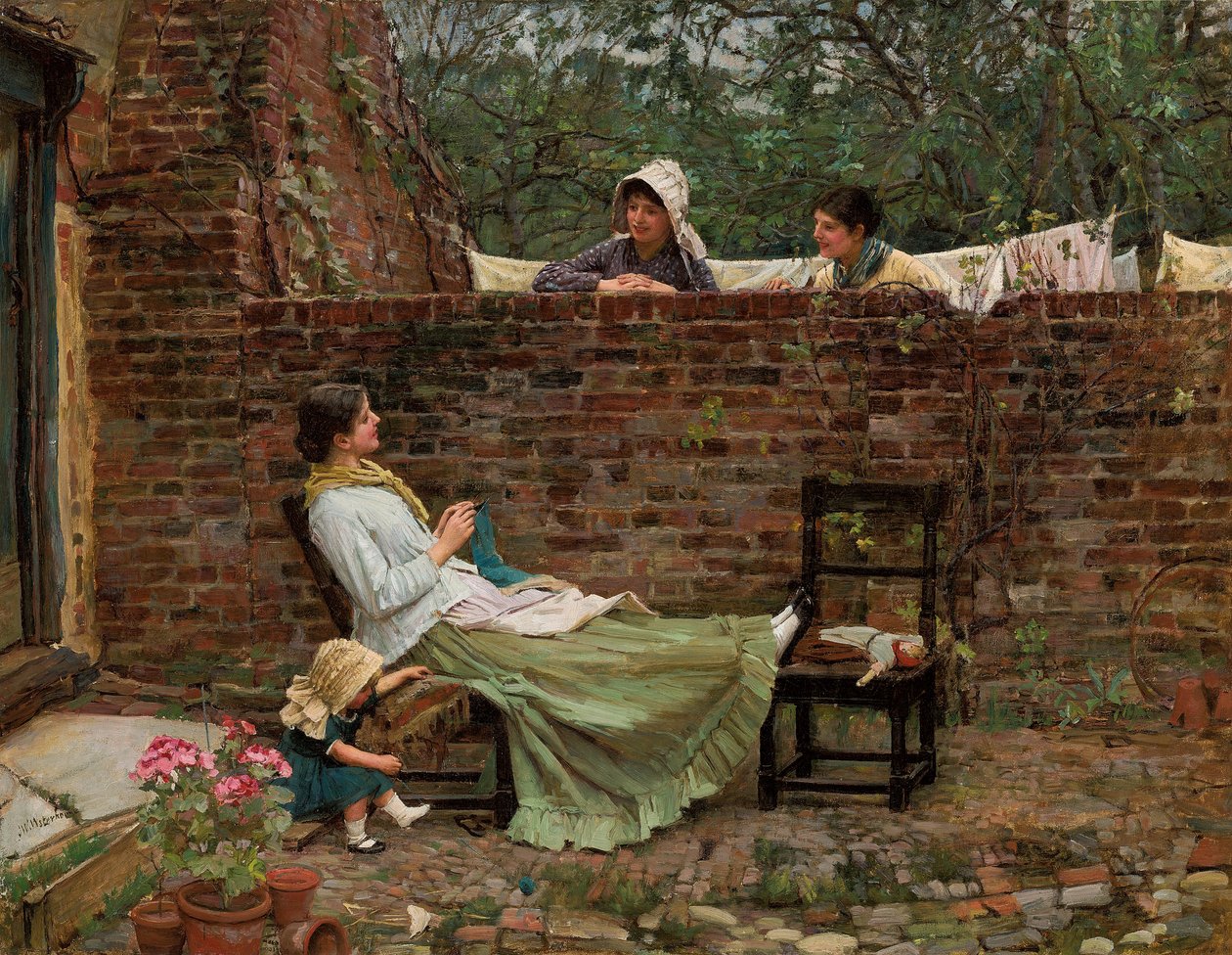 Roddelen, c. 1885 door John William Waterhouse
