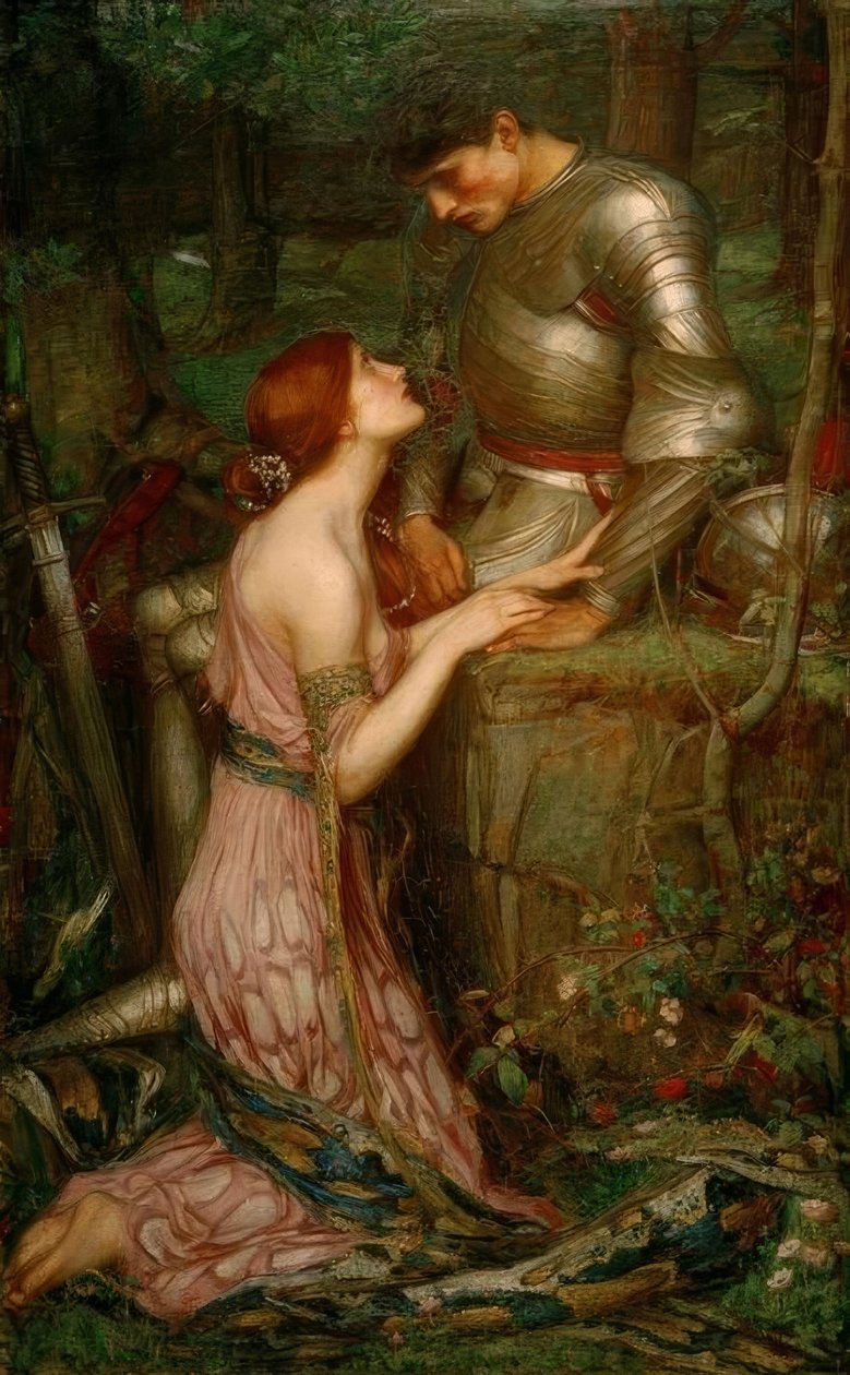 Lamia door John William Waterhouse