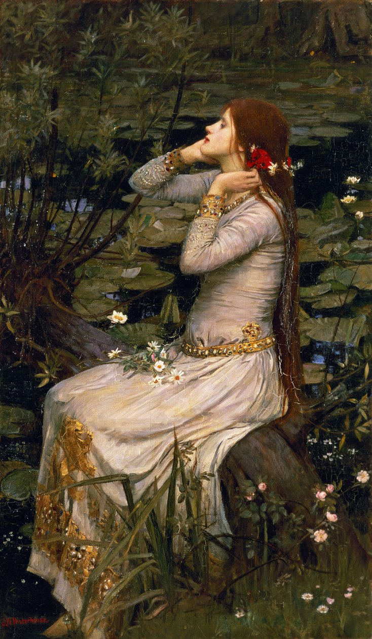Ophelia, 1894 door John William Waterhouse