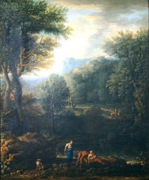 Klassiek landschap door John Wootton