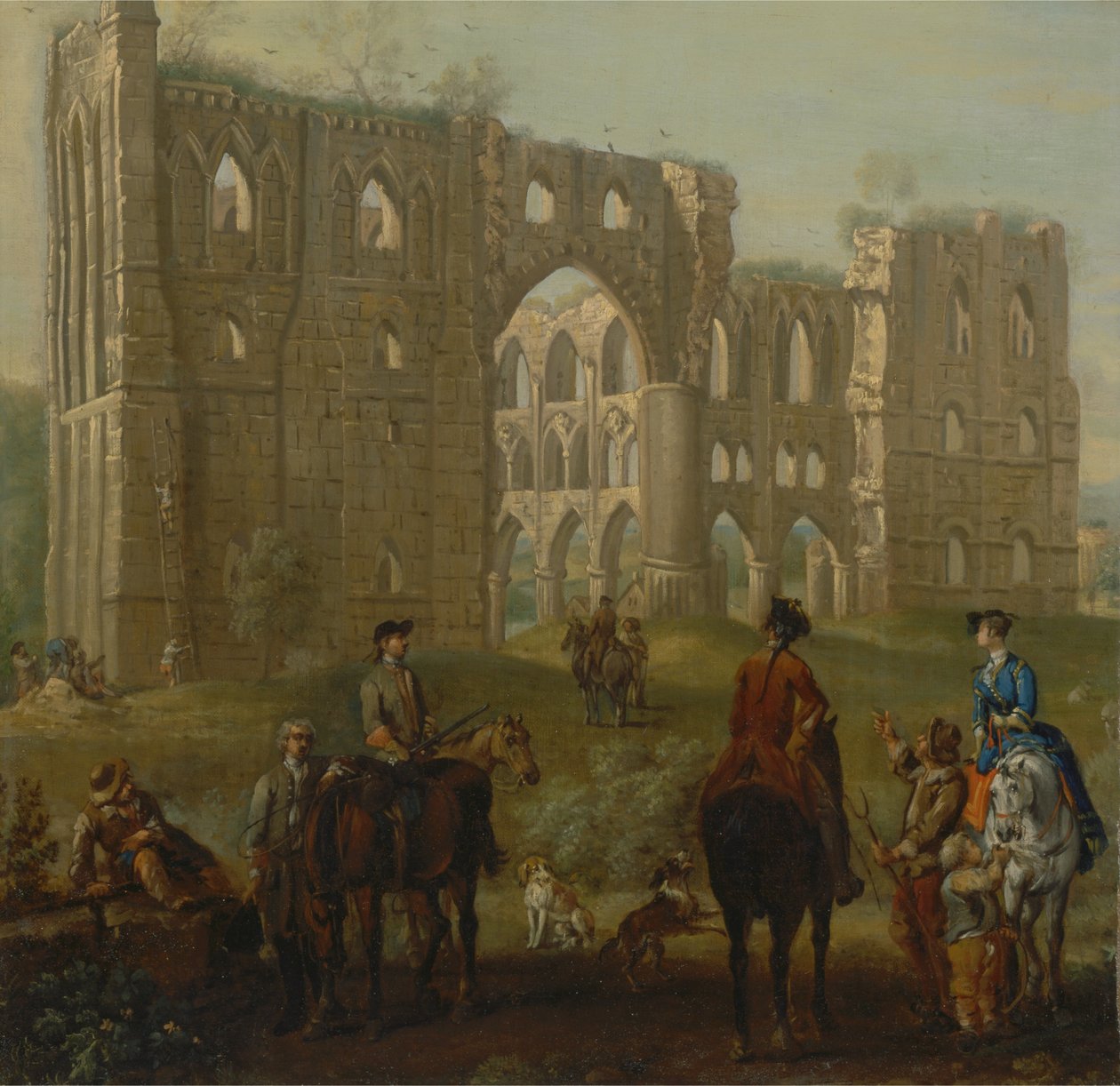 Abdij van Rievaulx door John Wootton