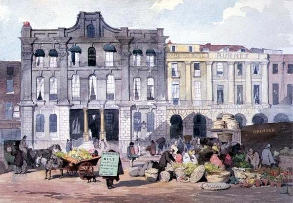 Covent Garden door John Wykeham Archer