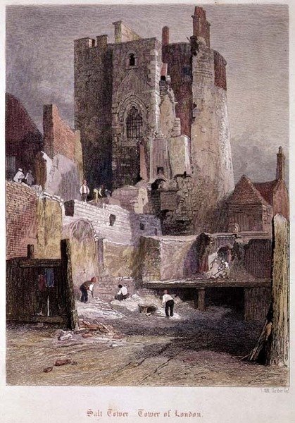 Tower of London: De Zouttoren door John Wykeham Archer