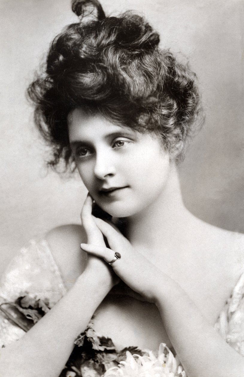 Billie Burke 1885-1970, Amerikaanse actrice, 1908 door Johnston and Hoffman