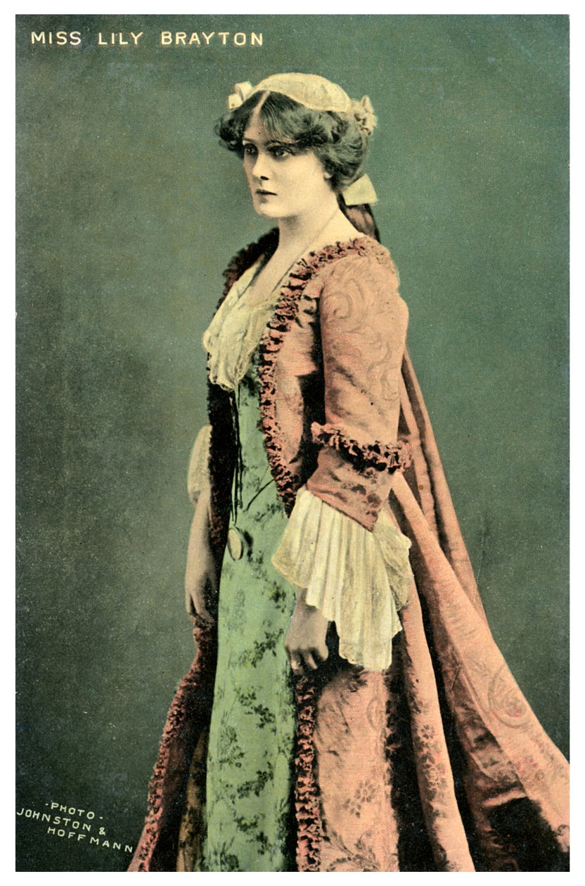 Lily Brayton, Britse actrice, ca. 1900-1919 door Johnston and Hoffman