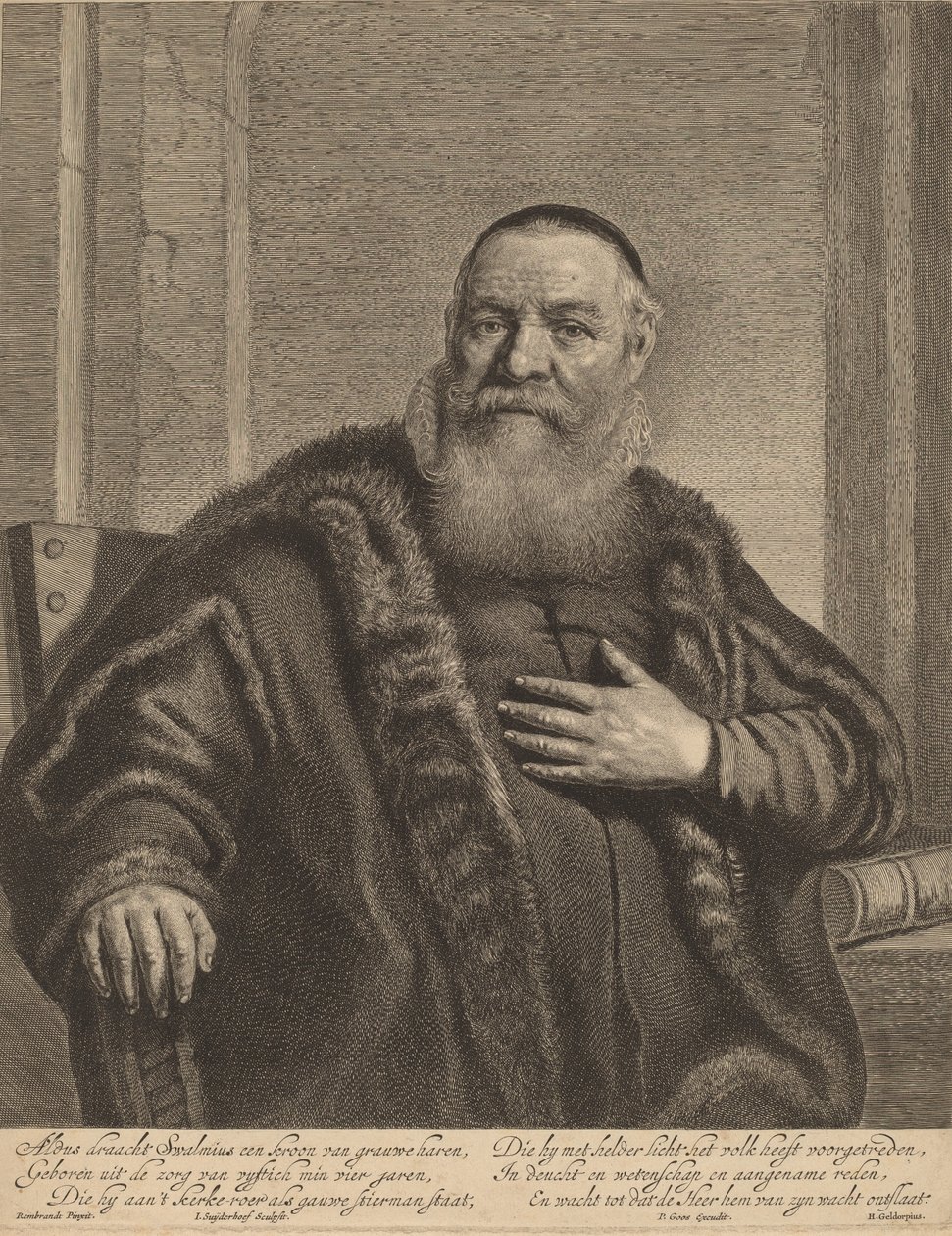 Eleazer Swalmius door Jonas Suyderhoef
