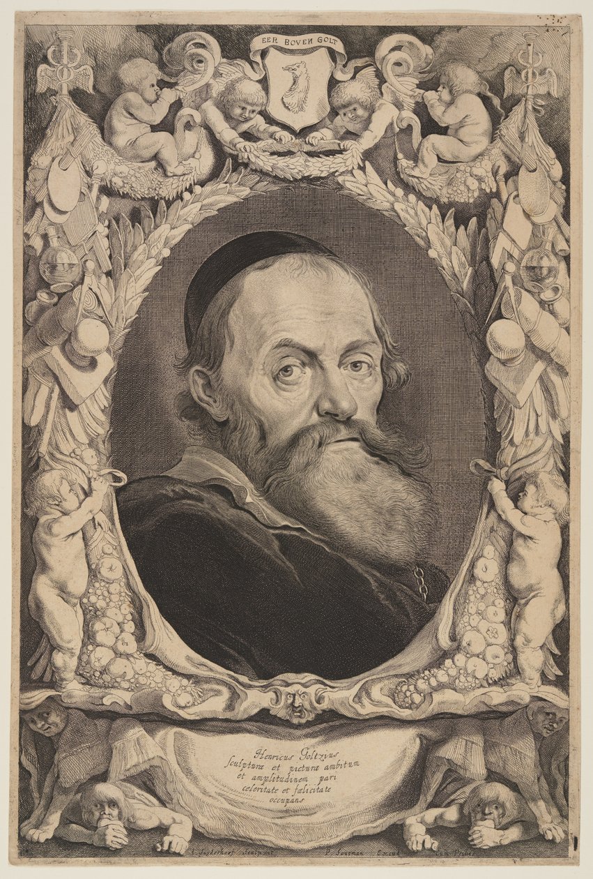 Hendrick Goltzius door Jonas Suyderhoef