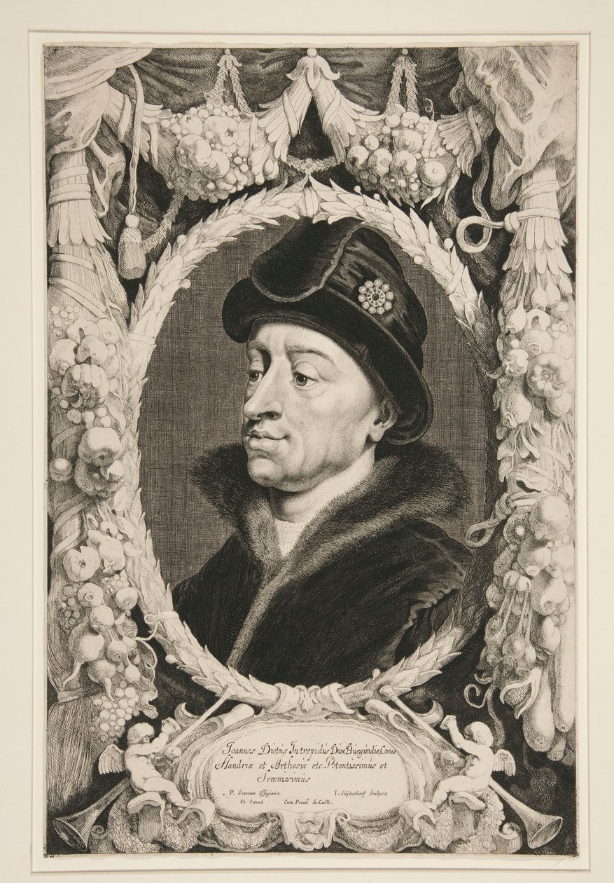 Jan zonder Vrees (1371-1419) door Jonas Suyderhoef