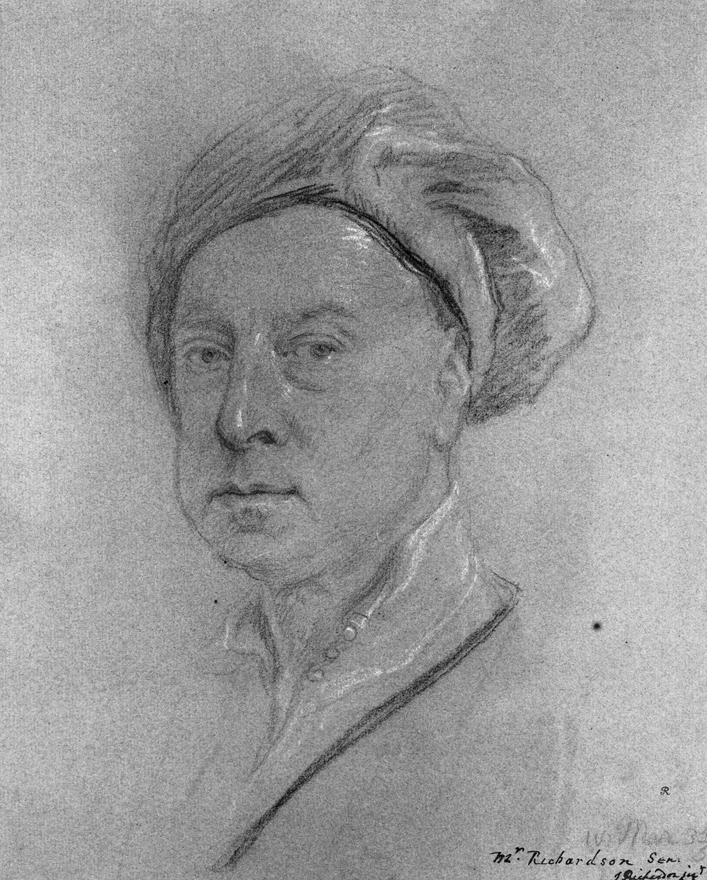 Zelfportret, 1734-35 door Jonathan Richardson