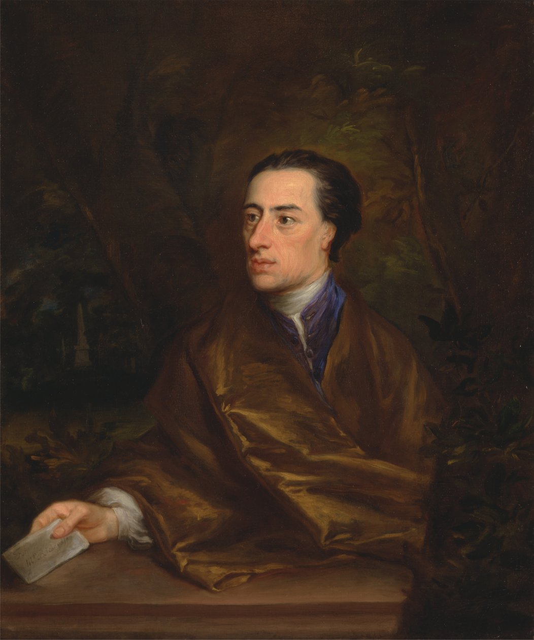 Alexander Pope door Jonathan Richardson