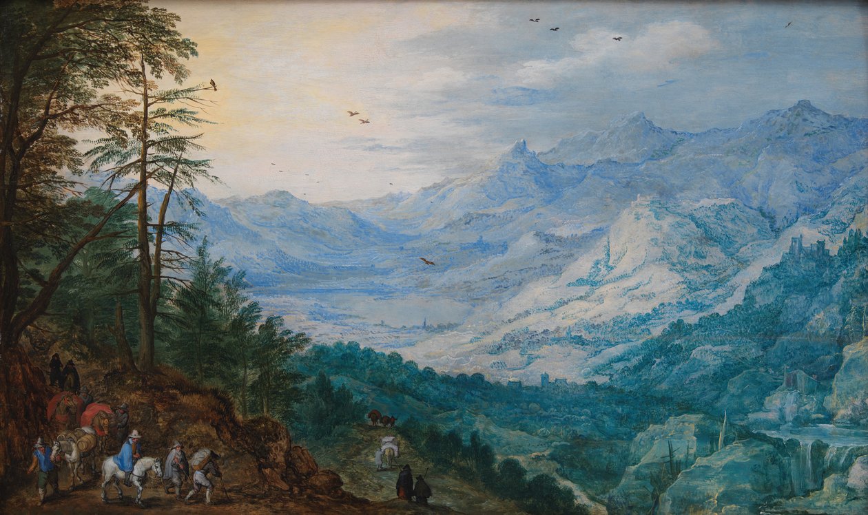Rotsachtig Landschap door Joos de II Momper