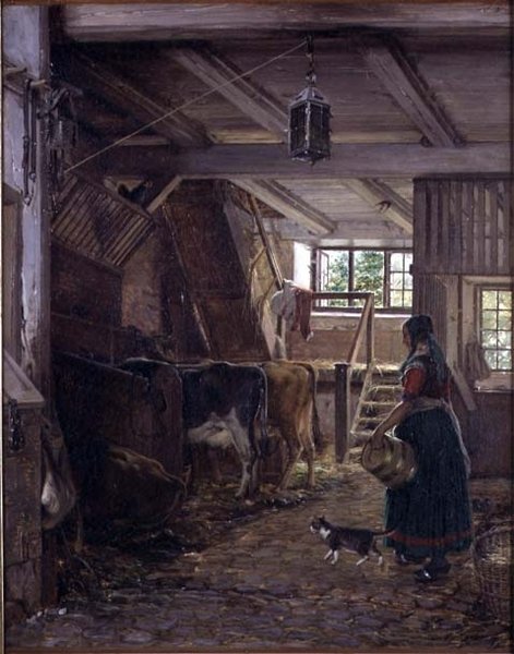 In de Koeienstal door Jorgan Roed