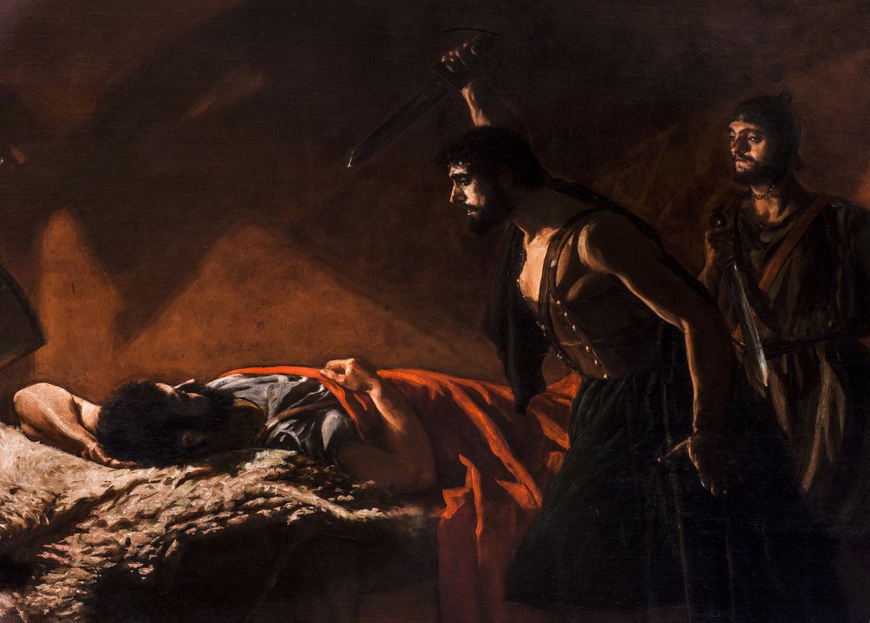 De dood van Viriato door José Villegas Cordero