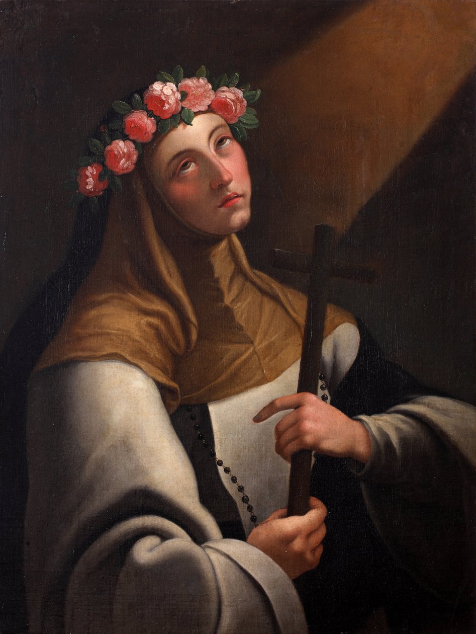 Sint Rosa van Lima door José del Pozo