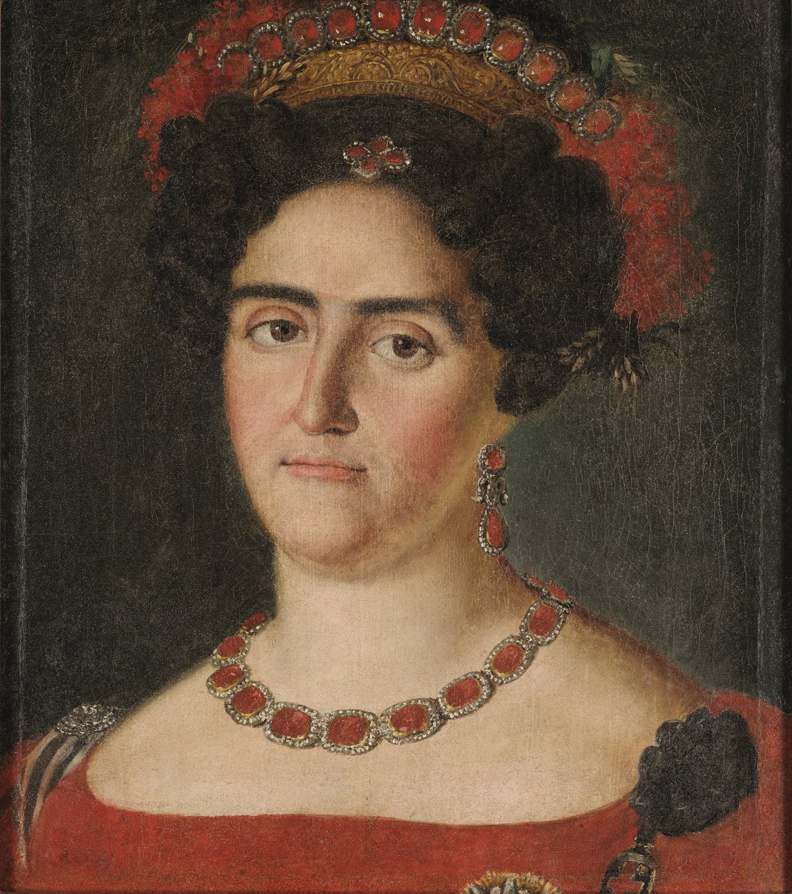 Portret van Maria Francisca de Bragança door José Aparicio