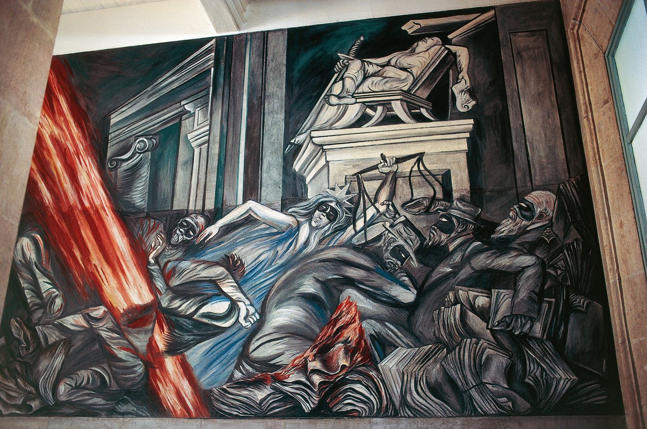 Gerechtigheid door José Clemente Orozco