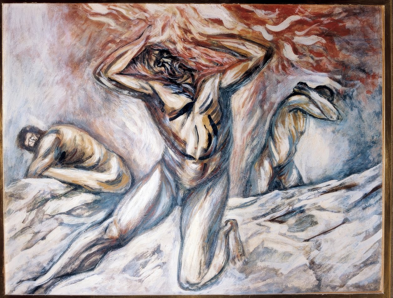 PROMETEO door José Clemente Orozco