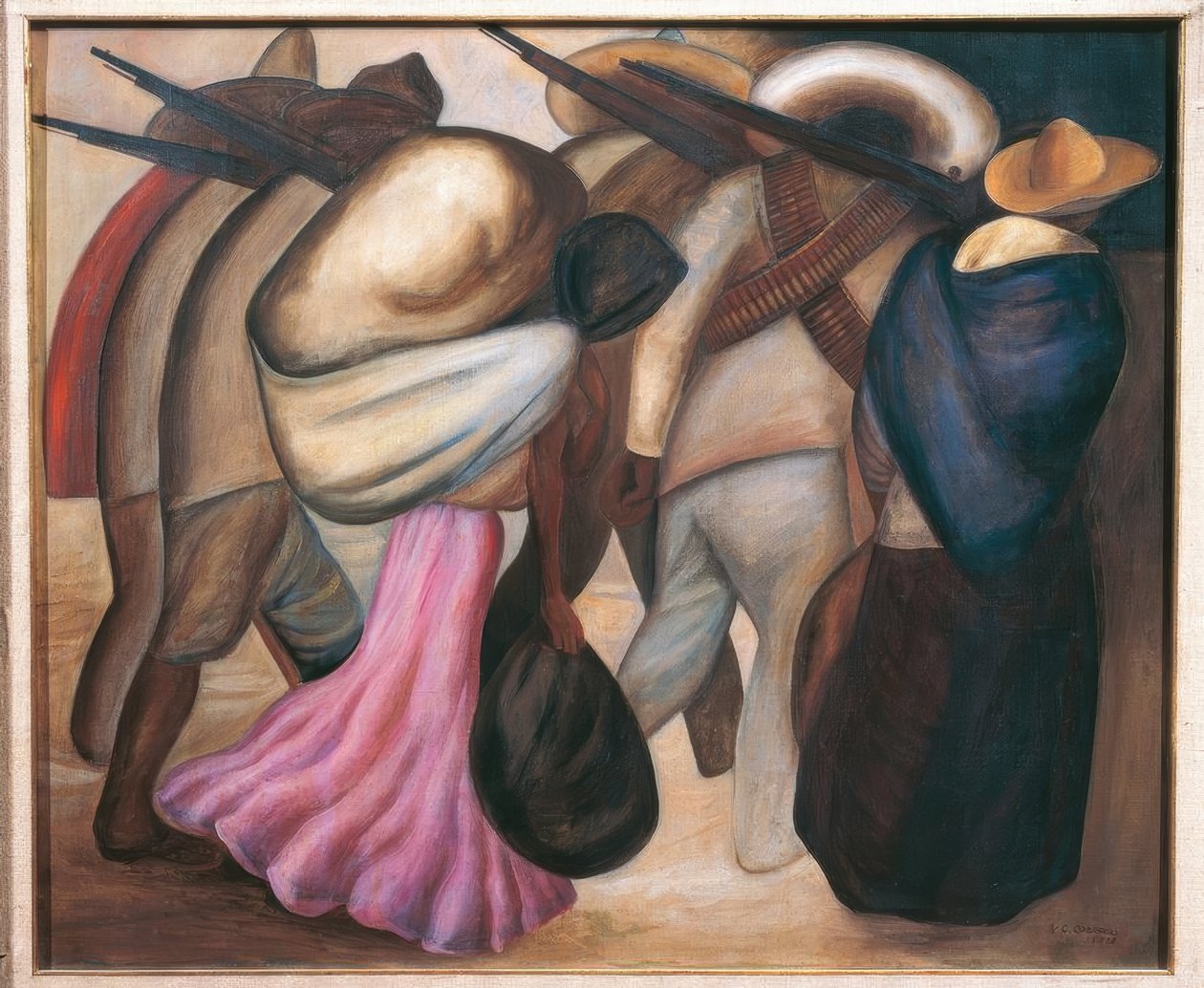 Soldaat van de 20e eeuw door José Clemente Orozco